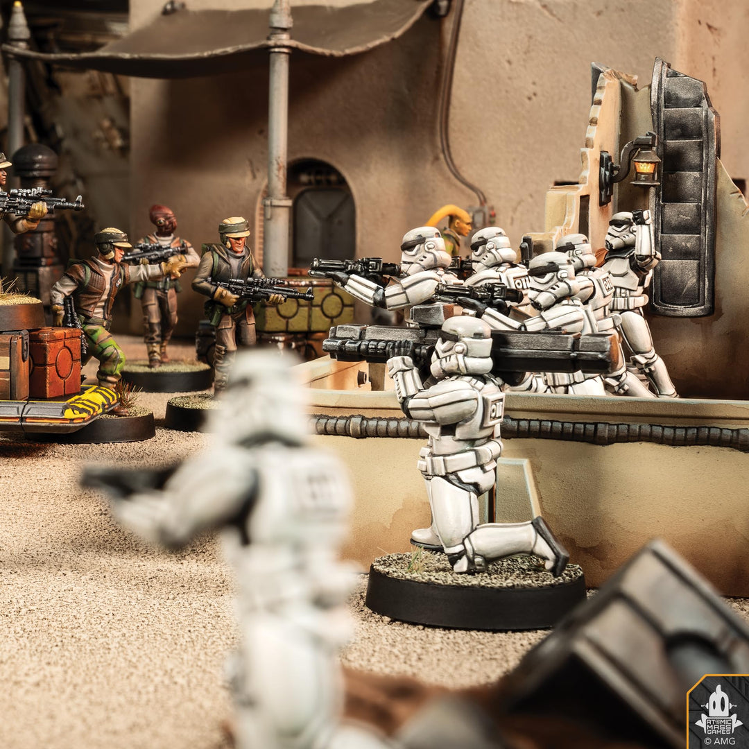 Star Wars Legion: Rebel Troopers Miniatures Set by Atomic Mass Games