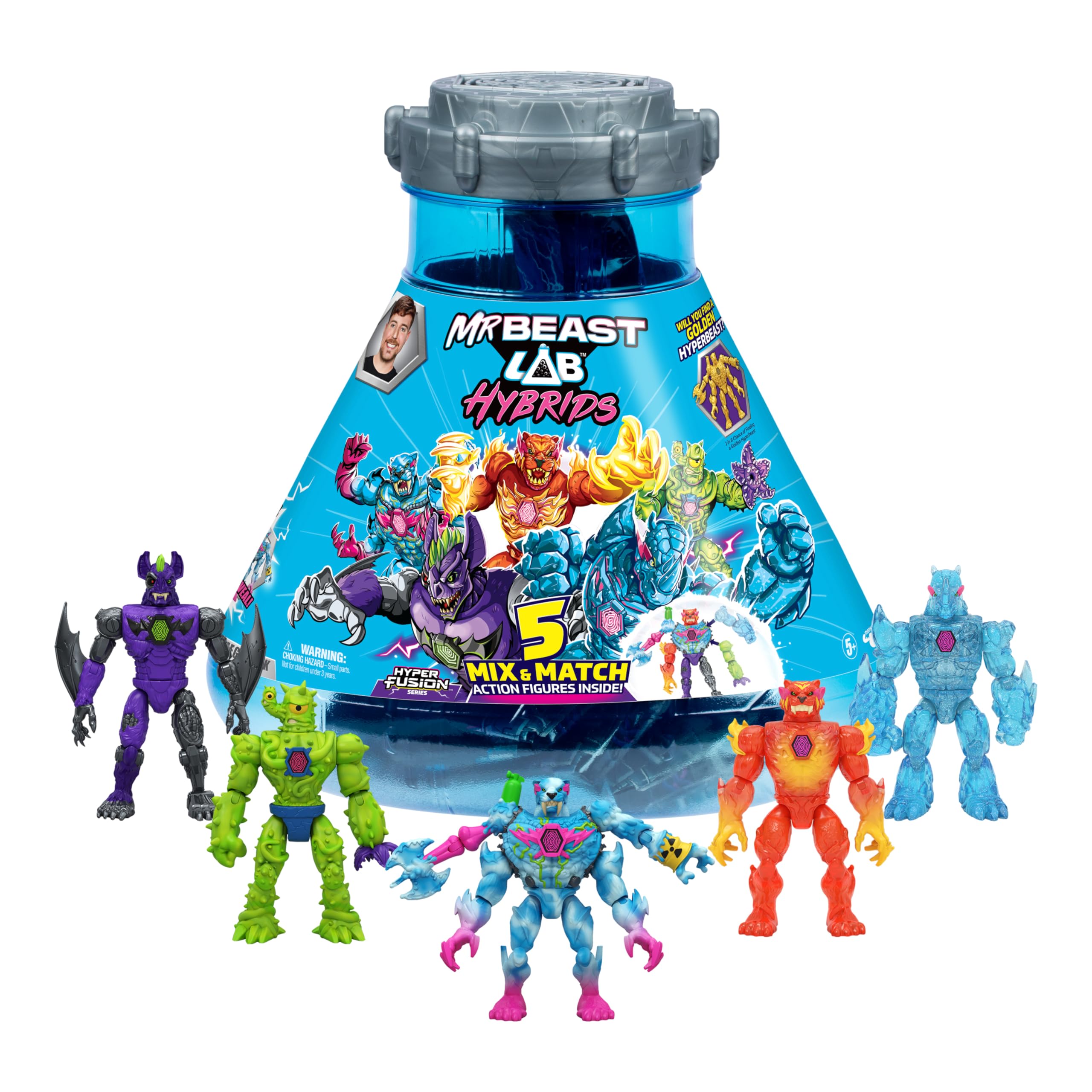 MrBeast Lab Hybrids Mega Pack, Reveal Different Hybrid Parts To Create 5 Mi 1