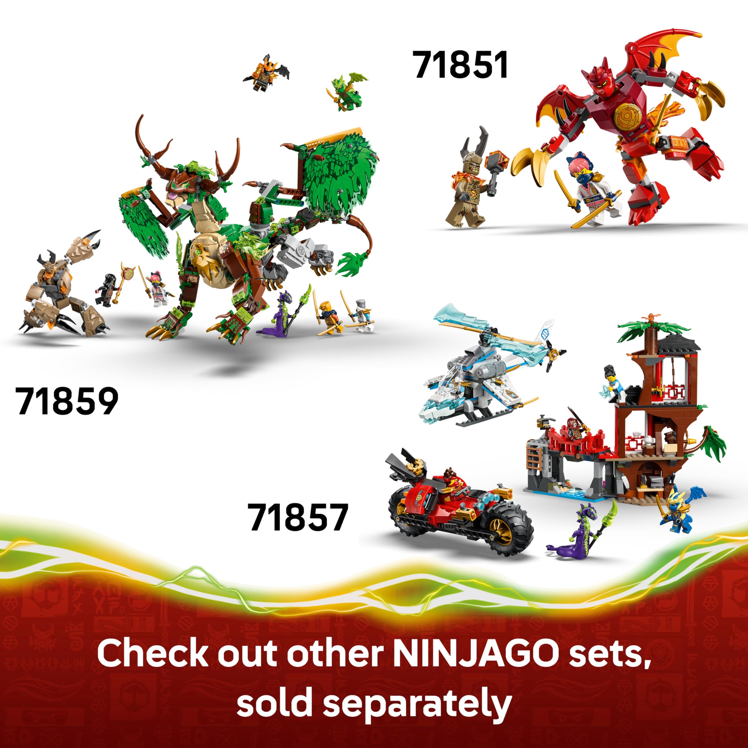 LEGO Ninjago 71856 Jay's Transformation Speedster 2-in-1 Building Set LEGO Ninjago 71856 Jay's Transformation Speedster 2-in-1 Building Set