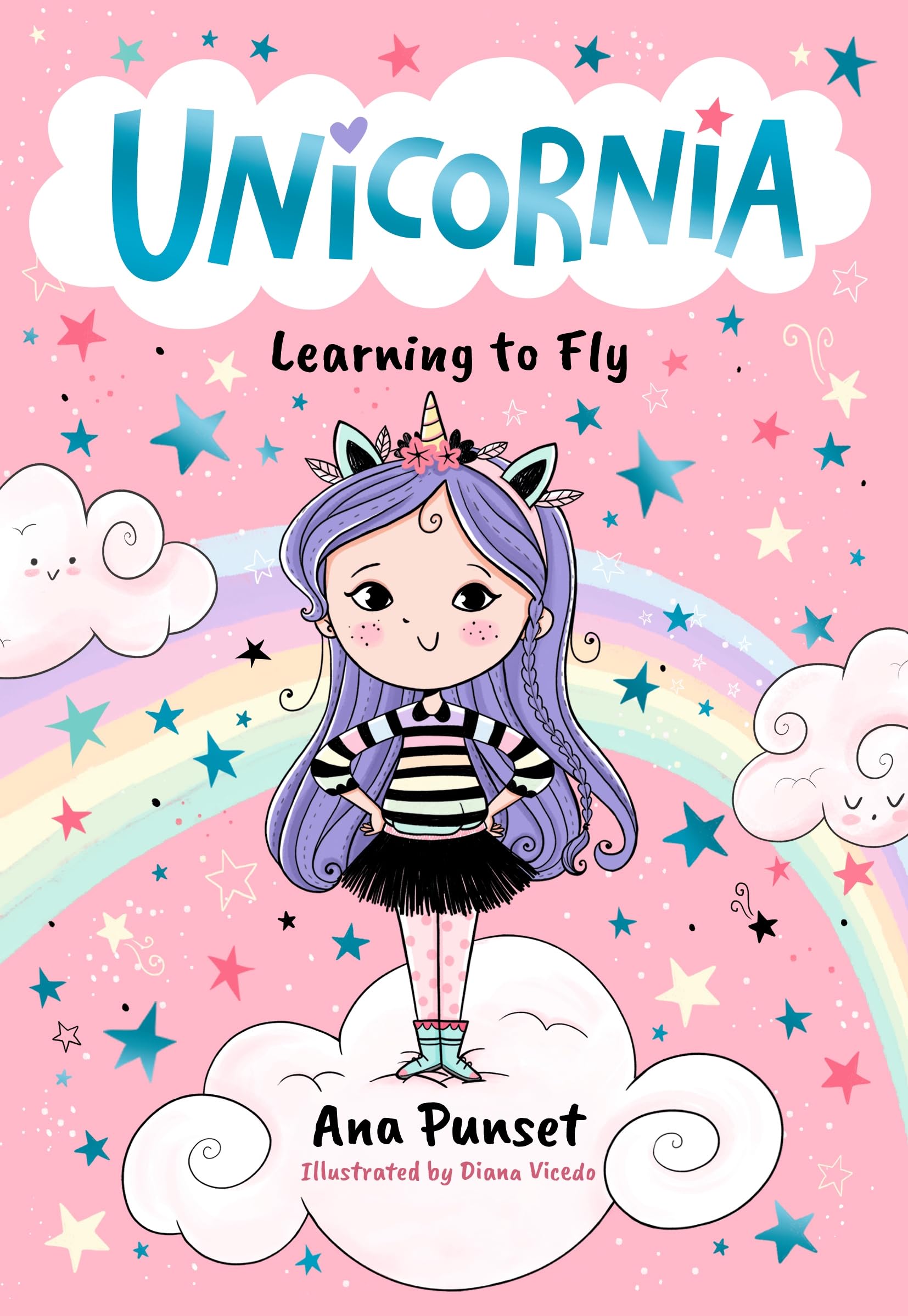WALKER BOOKS Unicornia: Learning to Fly by Ana Punset | Paperback | Ages 5-8