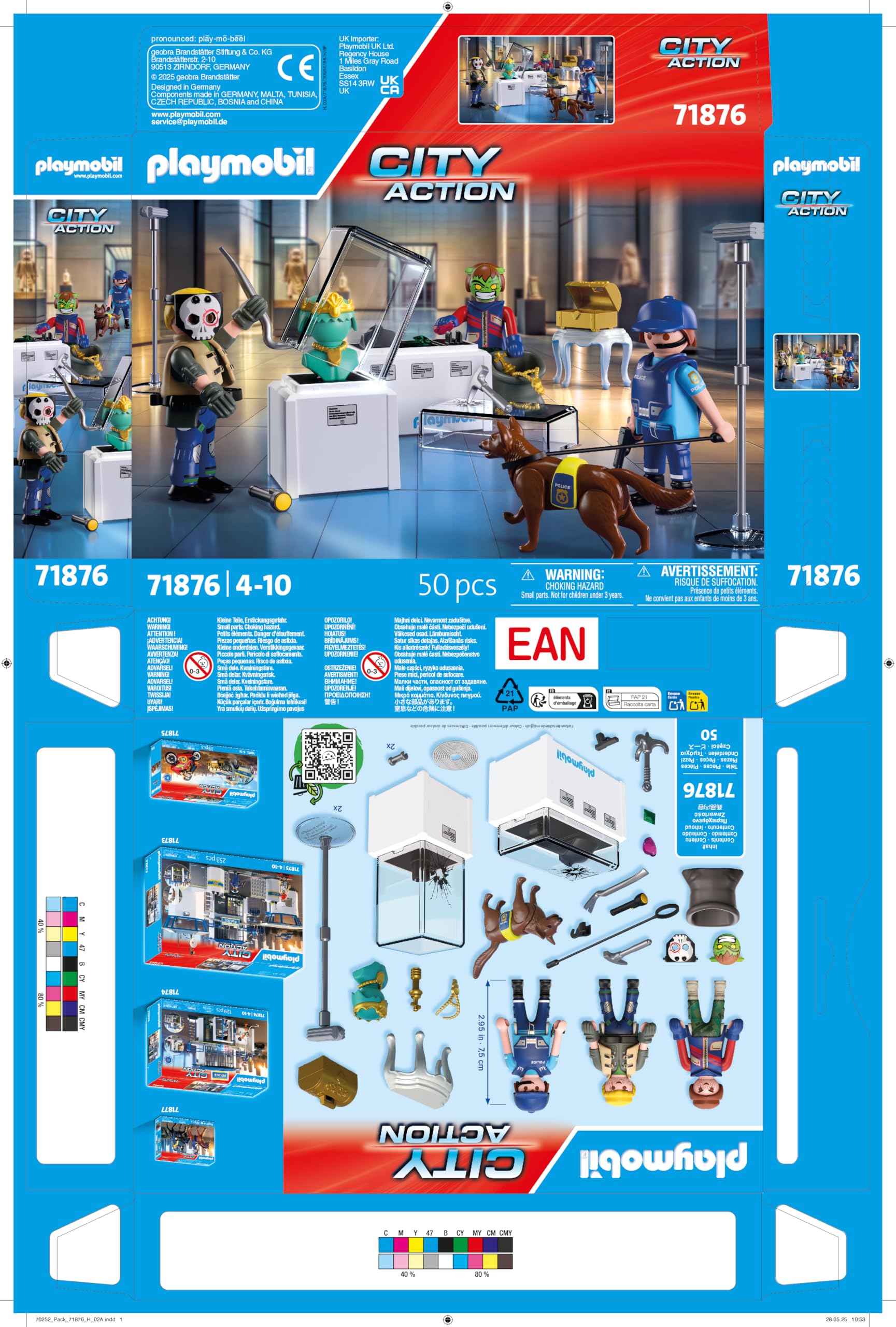 Playmobil Diamond Heist Action Figures - Ages 4+ 7