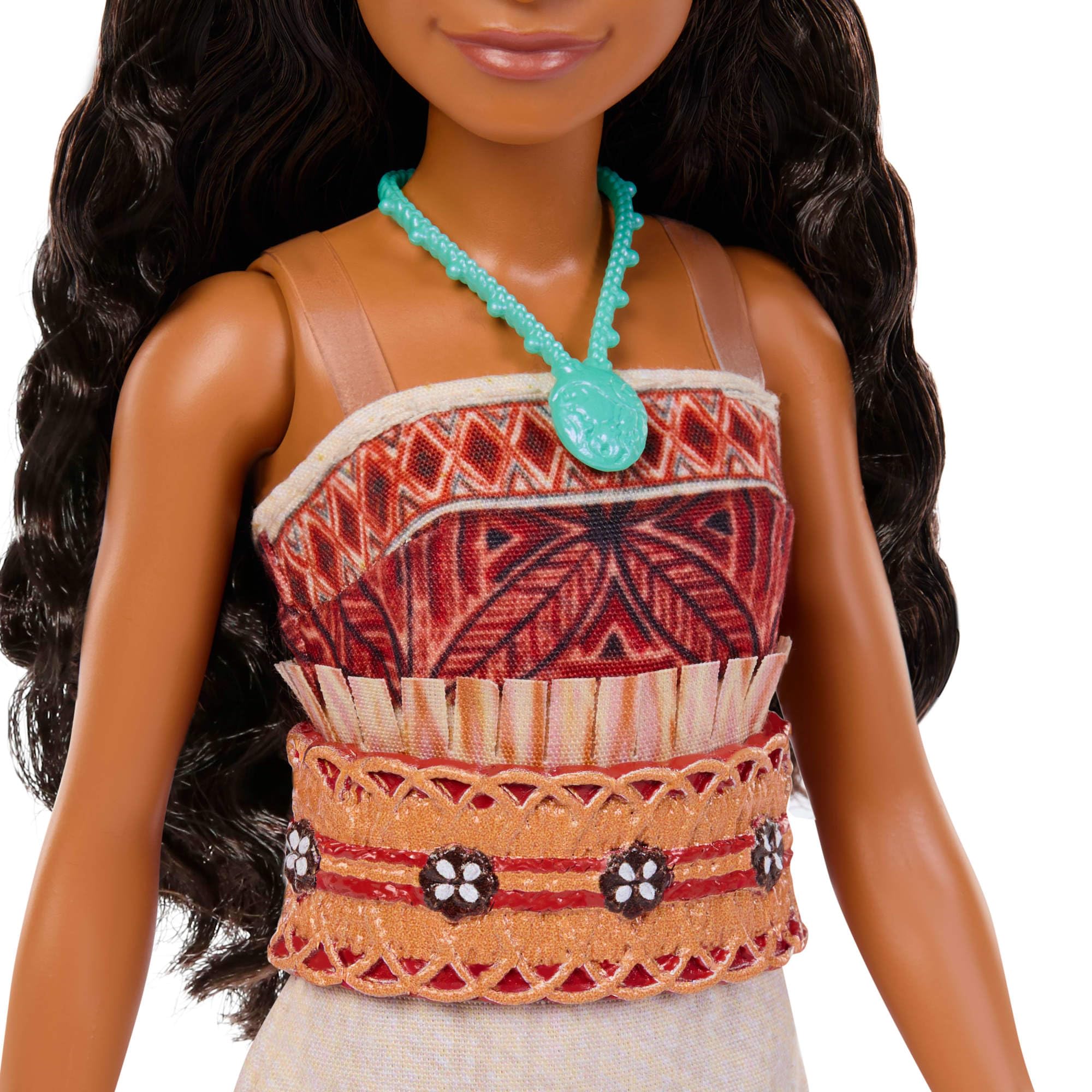 Mattel Moana Fashion Doll - Inspired by Live Action Movie | Posable, Stylable Hair, 5 Accessories | Ages 3+ 4