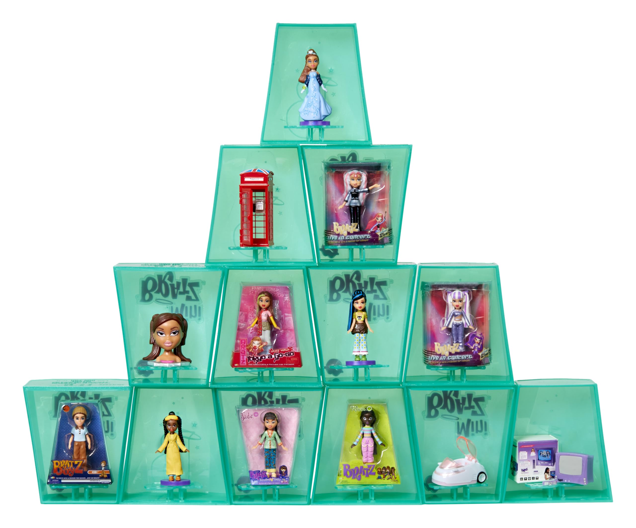 MGA's Miniverse Mini Bratz Series 3 - Y2K Nostalgia Dolls | 2 Minis Per Pack | Ages 6+ 8
