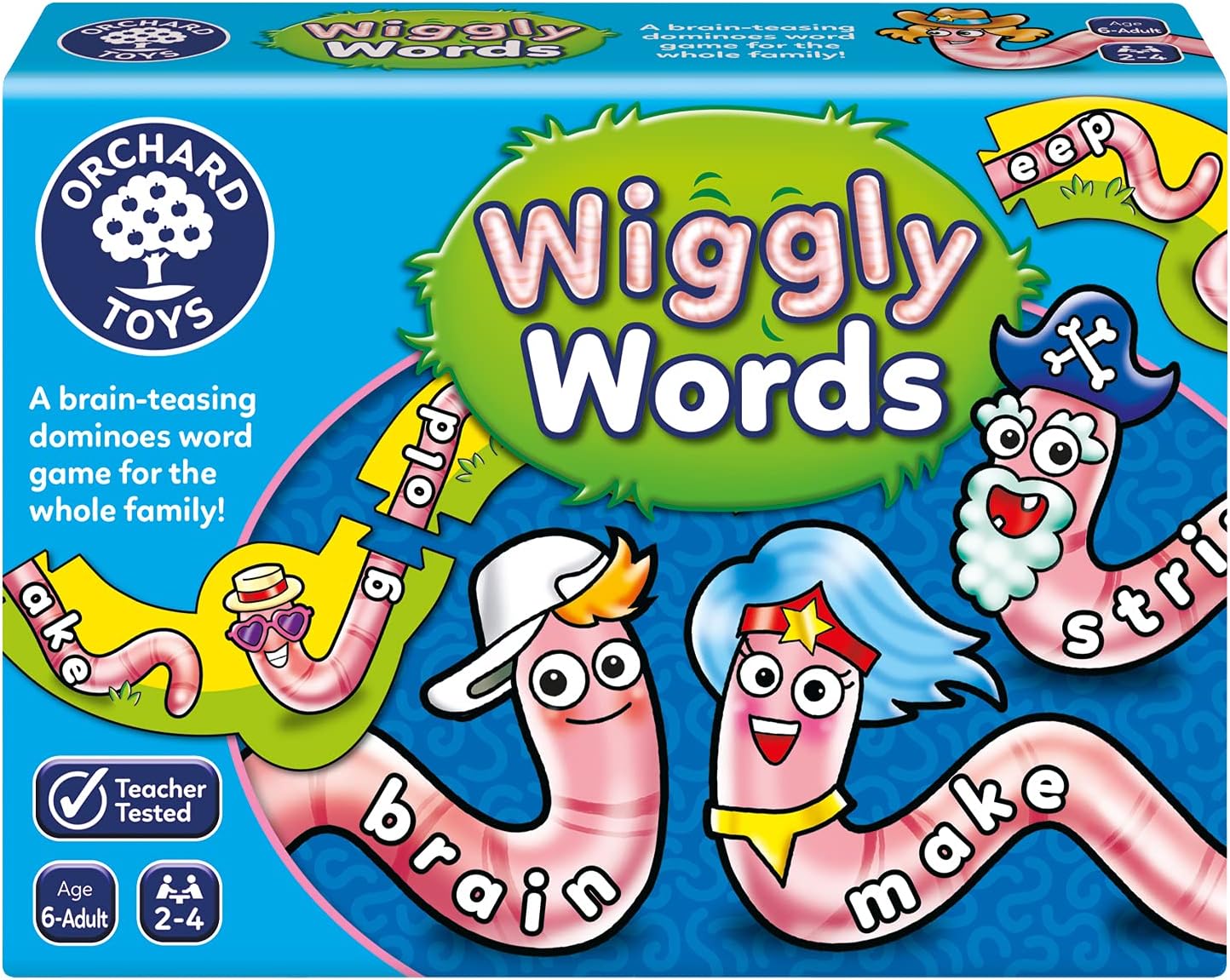 Orchard Toys - Wiggly Words Game 105, Multicolour 1