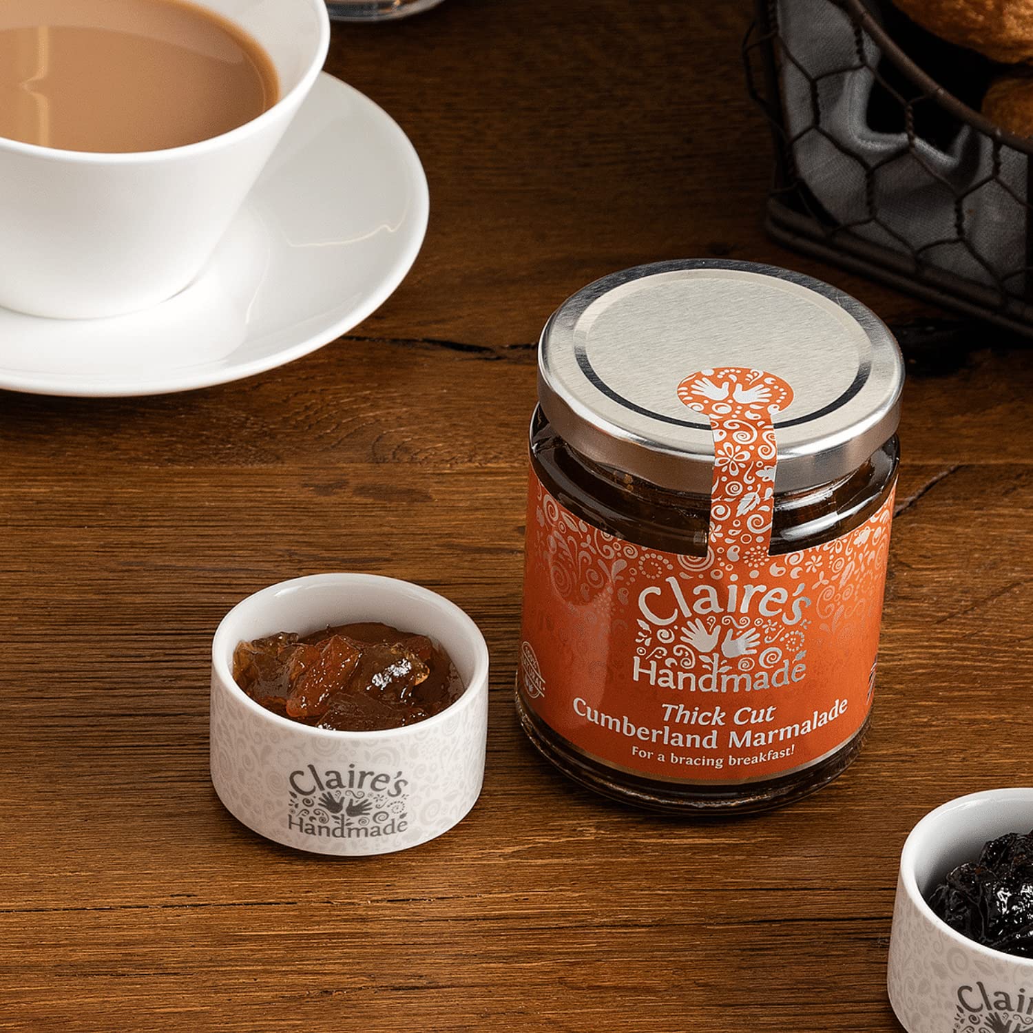 Claire's Handmade Thick Cut Cumberland Marmalade - Bitter Orange & Dark Brown Sugar | 227g 7