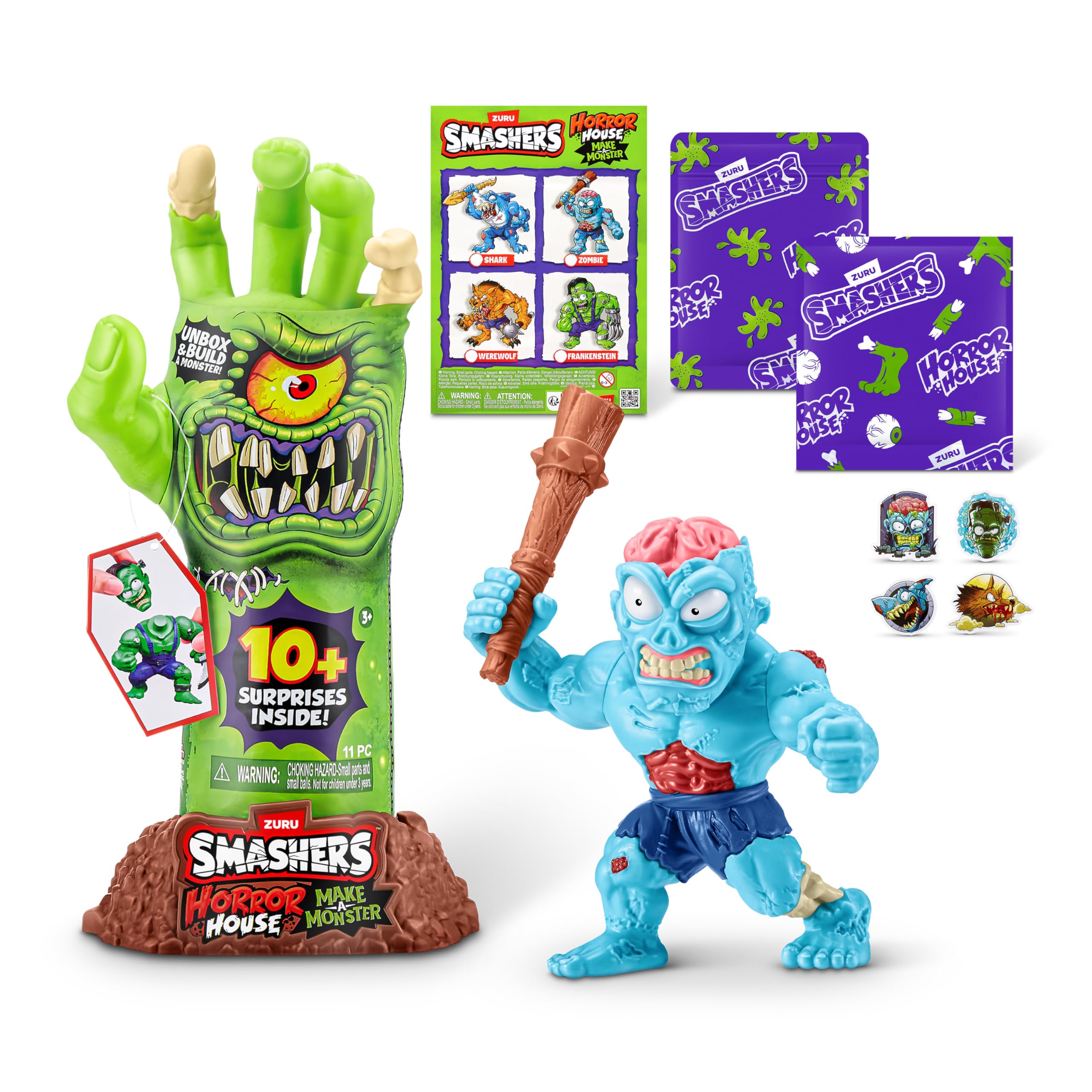 Smashers Horror House Dissect (ZOMBIE) by ZURU - Smashable Building Toy for Kids 1