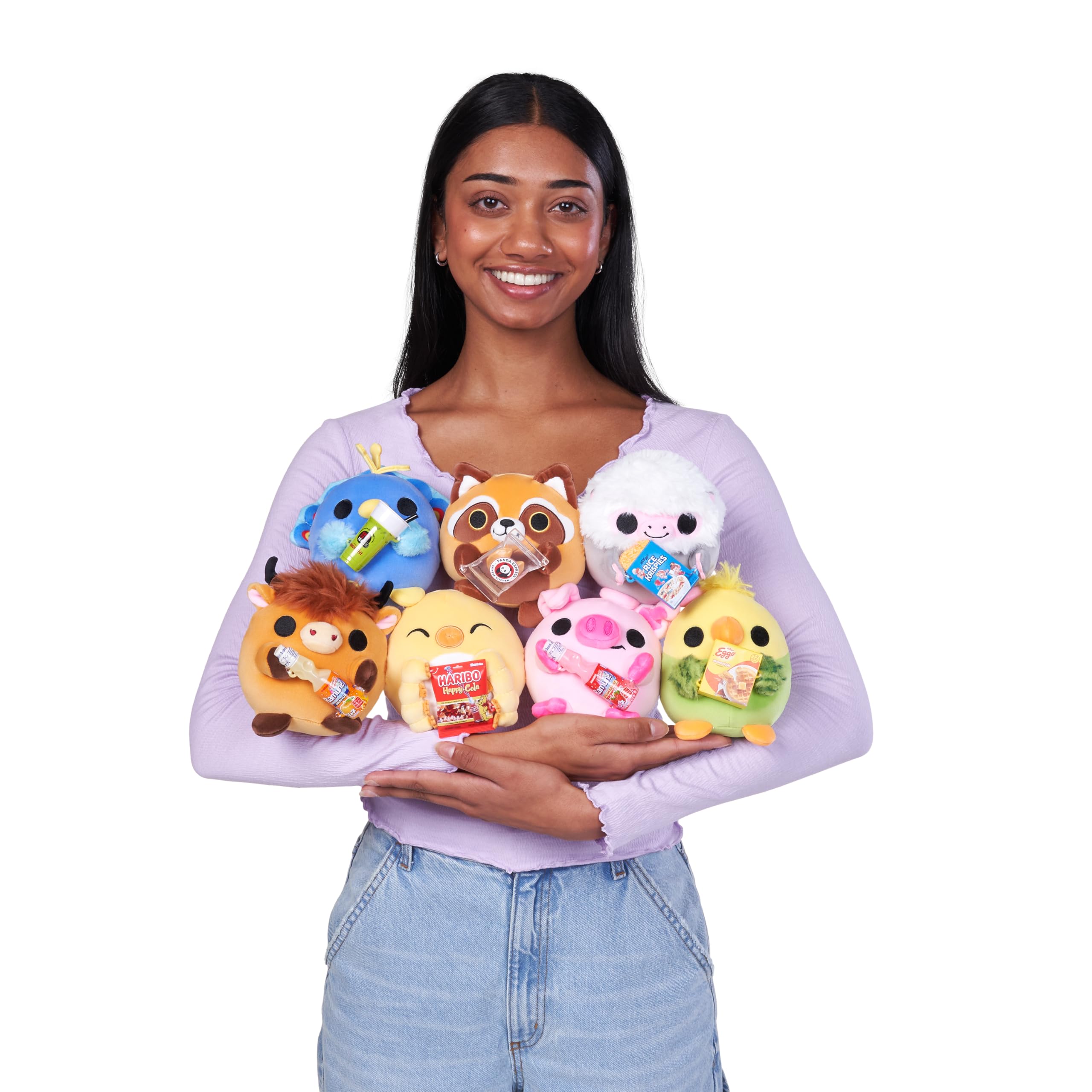 Snackles Series 3 5-inch Plush with Snack Accessory by ZURU | Polyester | Ages 3+ 5