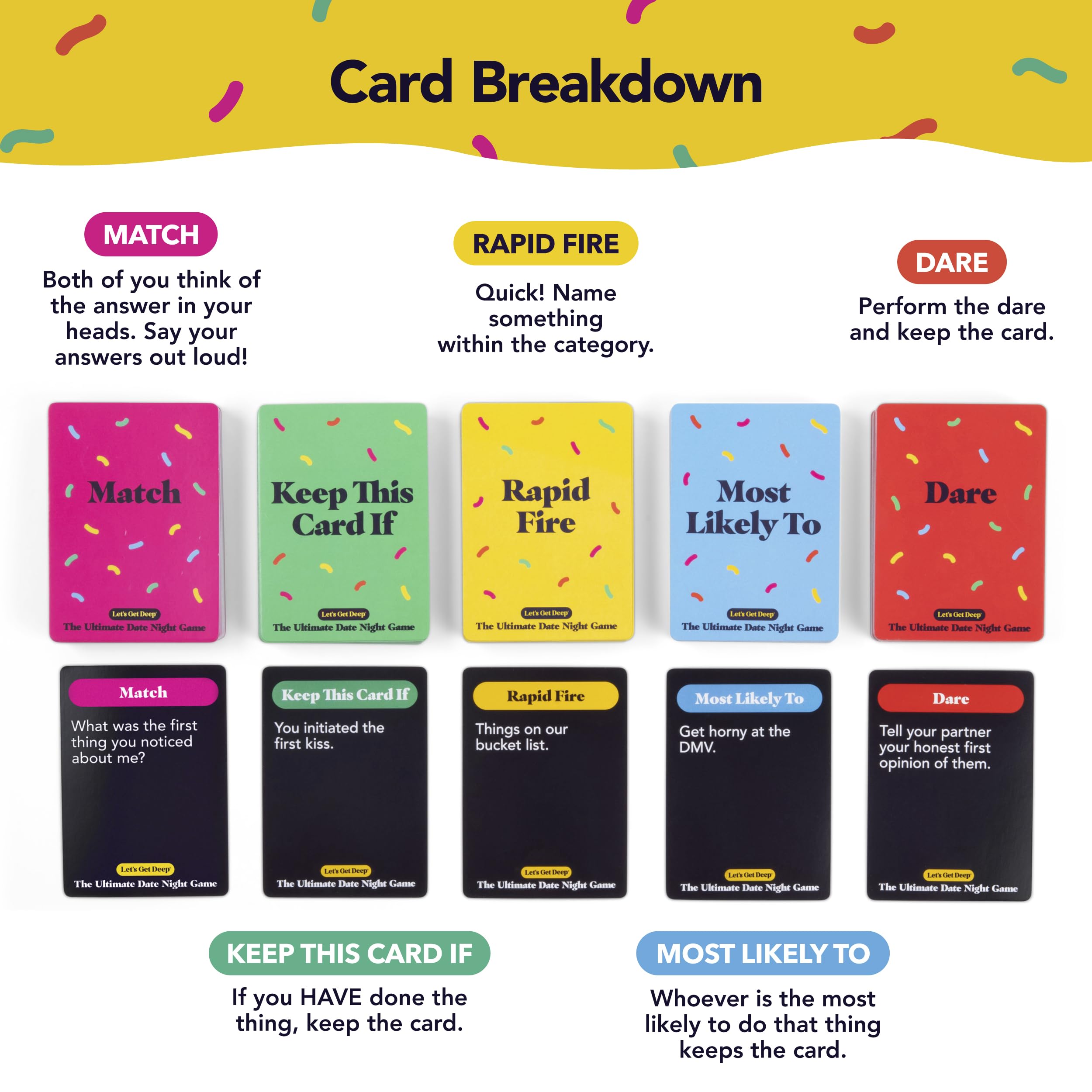 WHAT DO YOU MEME? Love Duels Card Game - Relationship Builder for Couples | 300 Cards | Ages 17+ 2