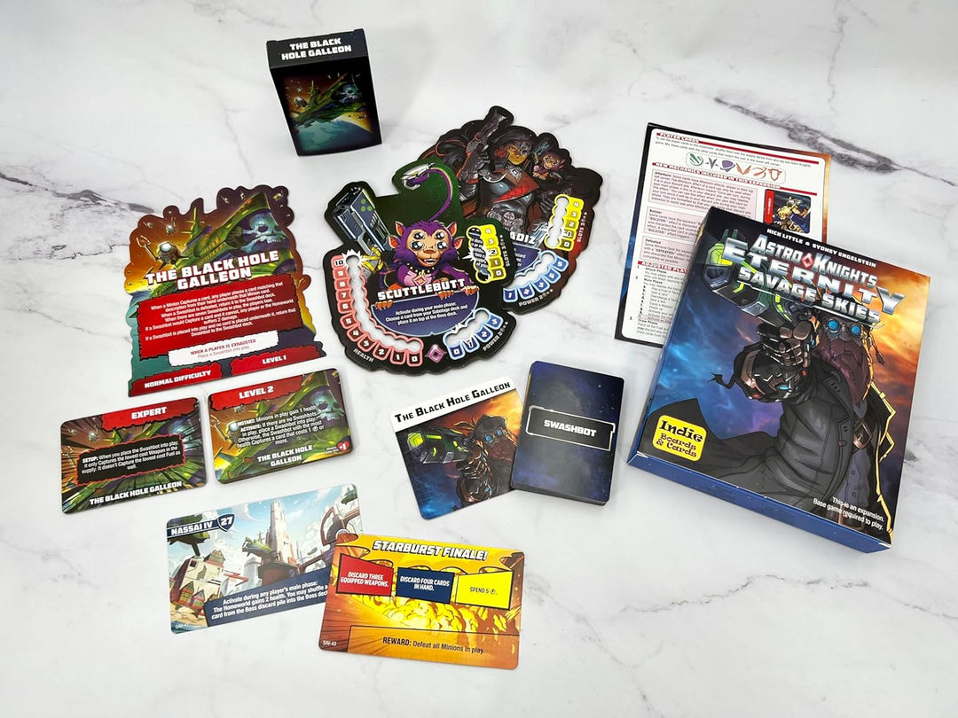 Indie Boards & Cards Astro Knights Eternity Savage Skies Board Game Expansion (AKES-01)