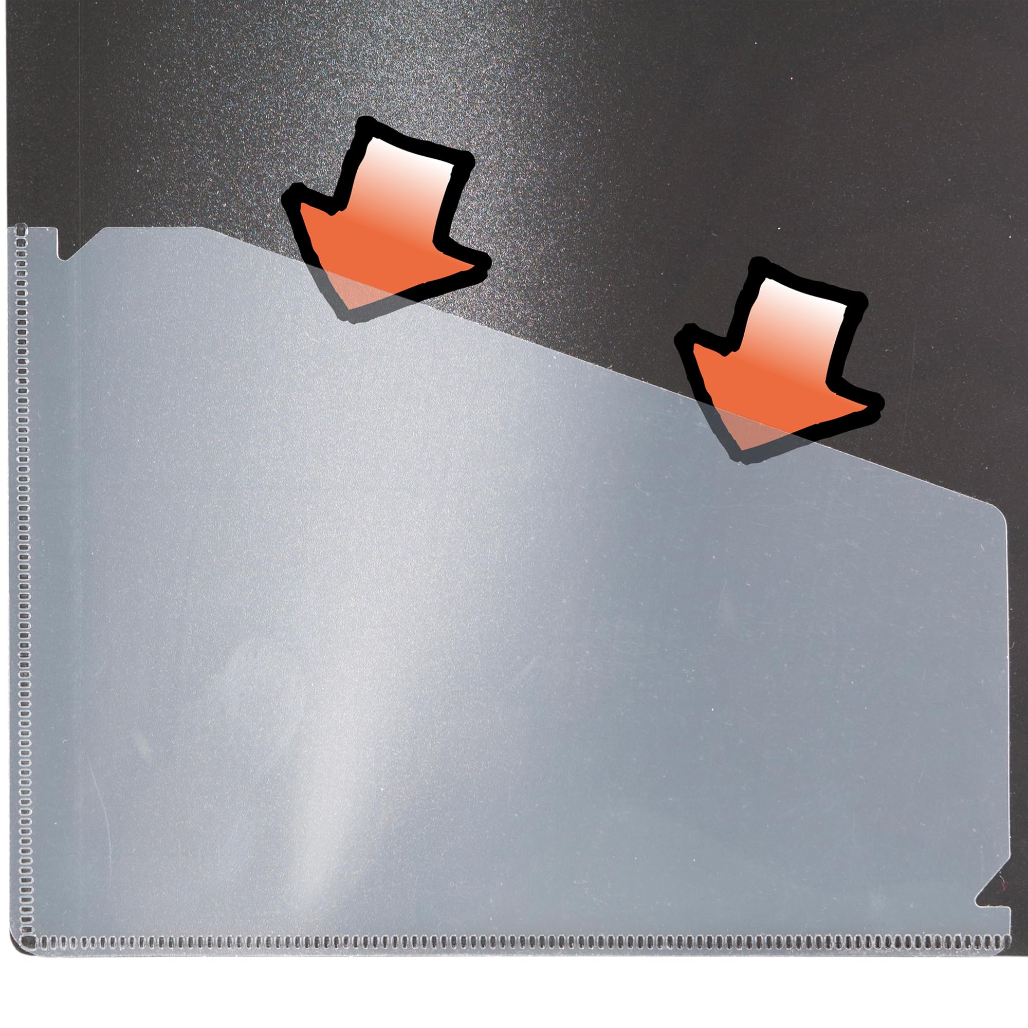 eco-eco 10 Pocket A4 Presentation Display Book - Pack of 2 Black | 50% Recycled Material 5