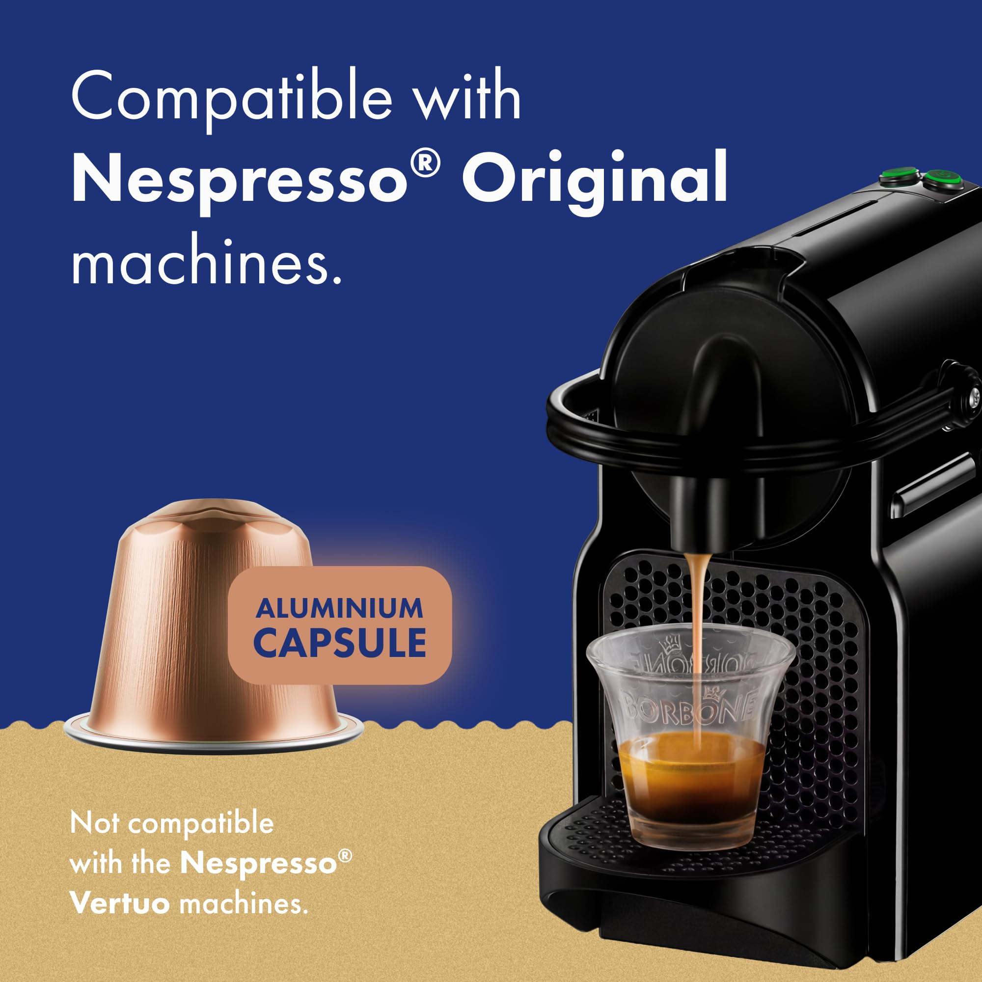 Caffè Borbone Crema Superiore Coffee Capsules - 90 Count | Rich & Smooth | Nespresso Compatible 5