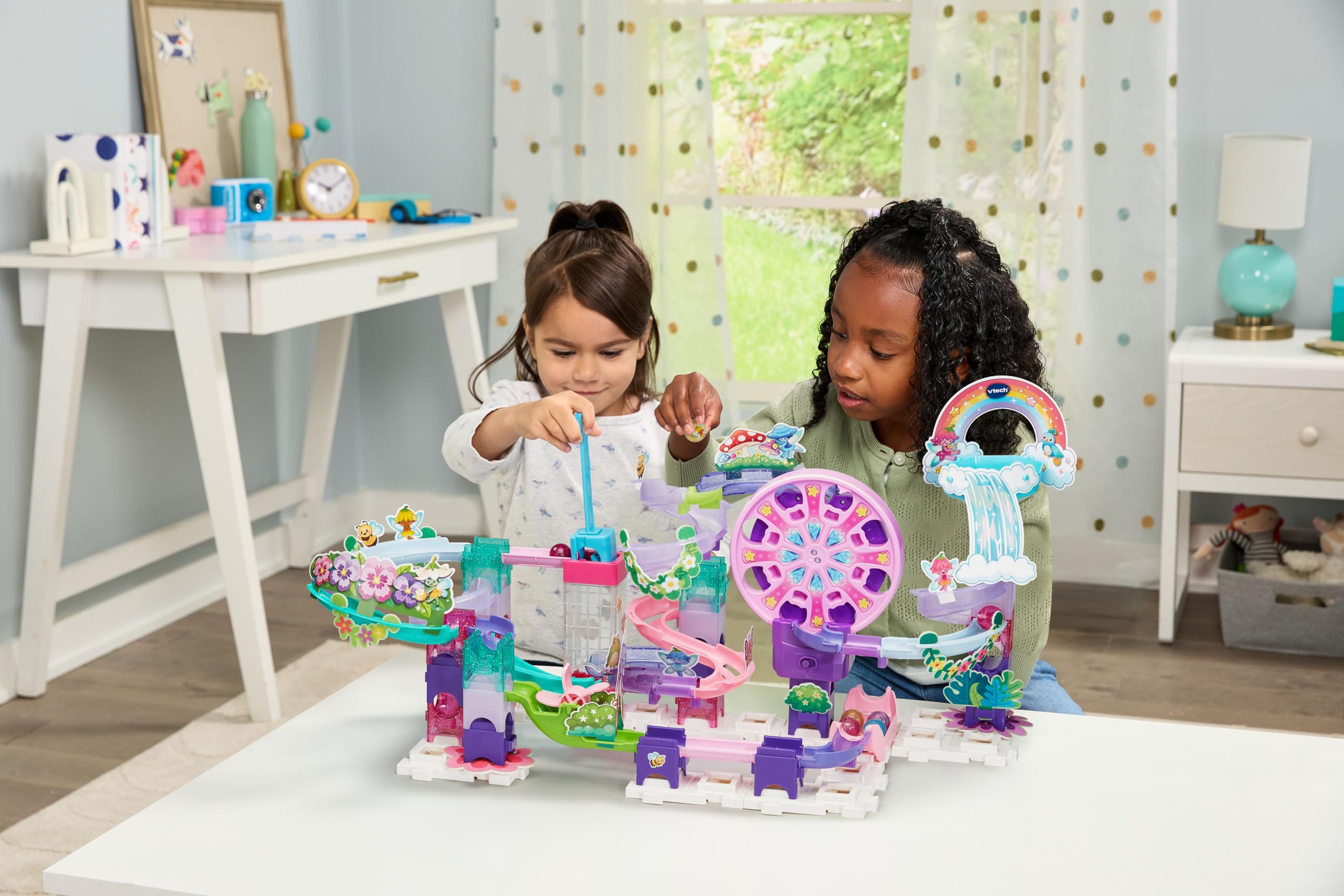 VTech Marble Rush Petal Power Construction Set - 96 Pieces | Ages 4+ 4