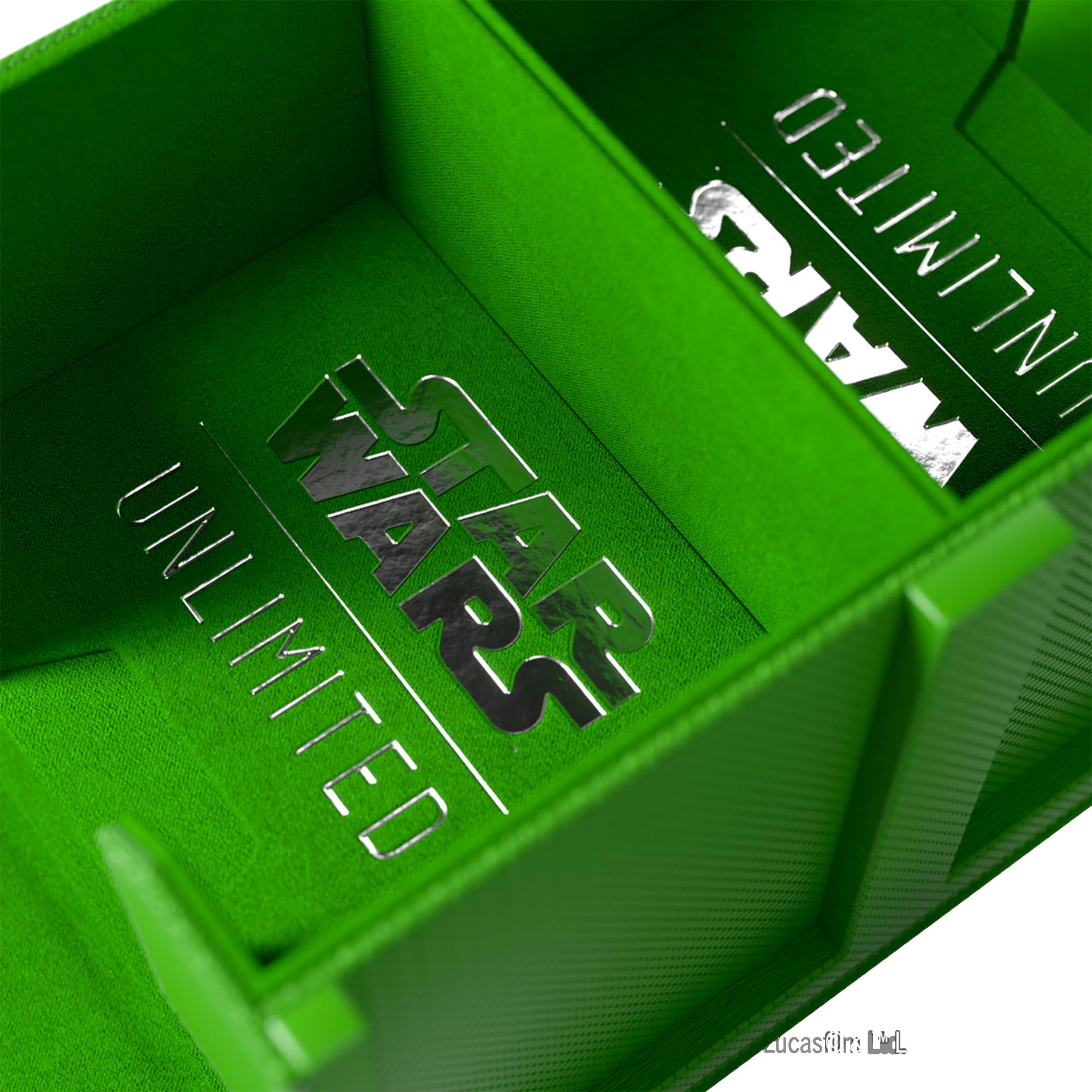 Gamegenic Star Wars Unlimited Double Deck Pod - Green | Holds 2 Double-Sleeved Decks | UV Protection 6