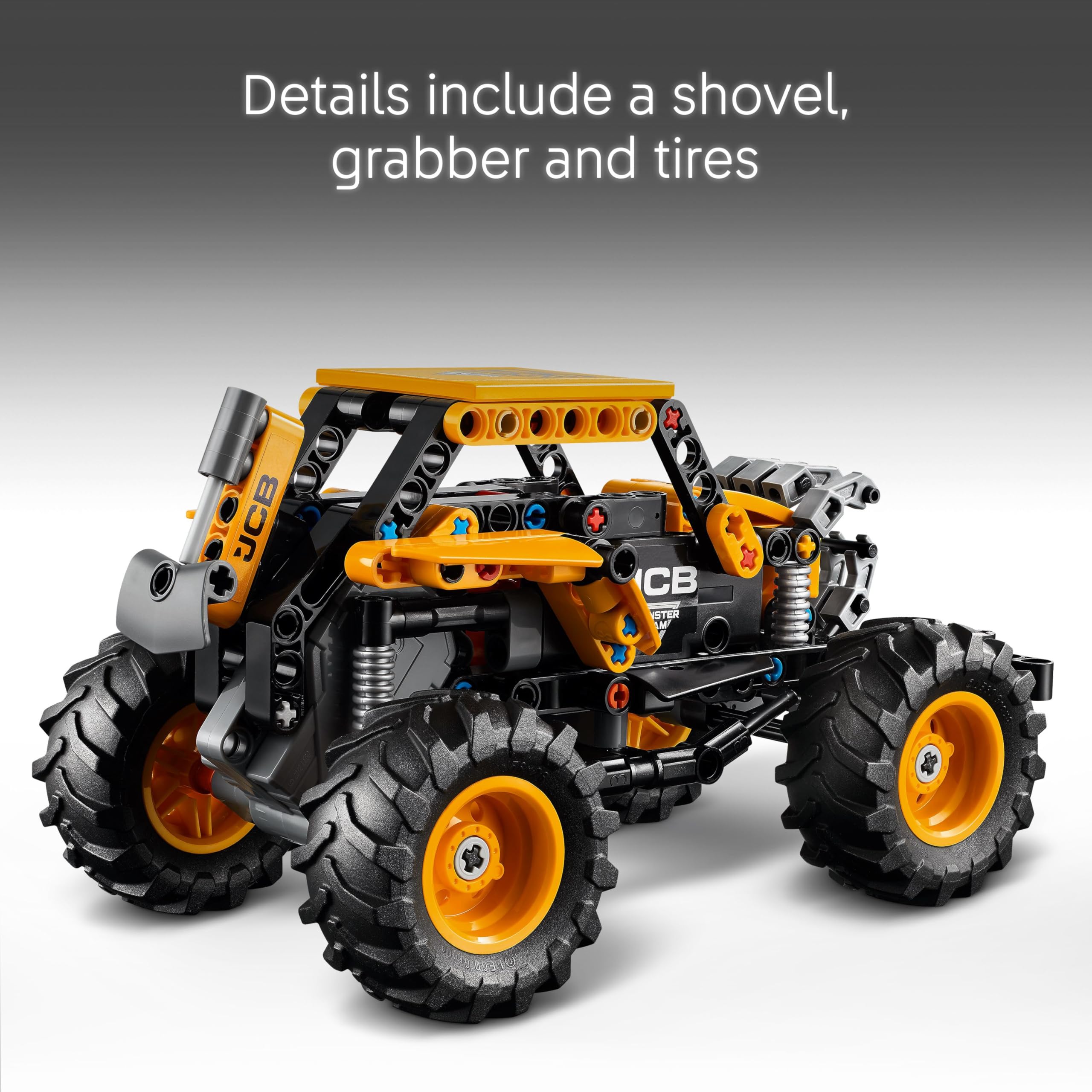 LEGO Technic Monster Jam DIGatron Pull-Back Truck Toy - Building Set for Kids 7+ 10