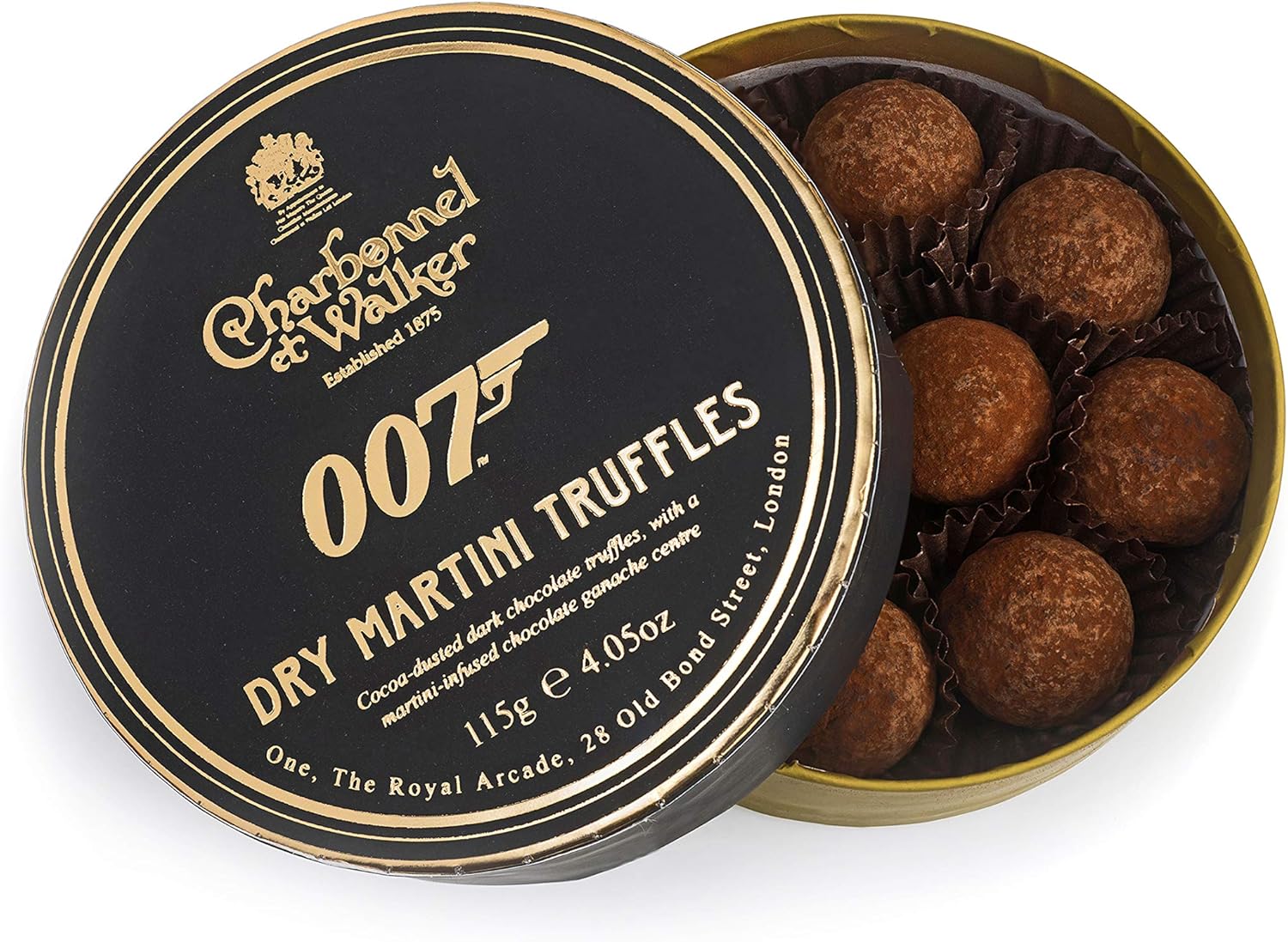 Charbonnel & Walker James Bond 007 Dry Martini Truffles 1