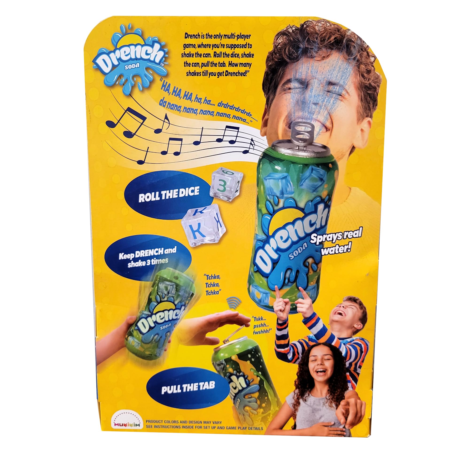 MUKIKIM Drench Soda Game - Family & Party Dice Game of Chance 8