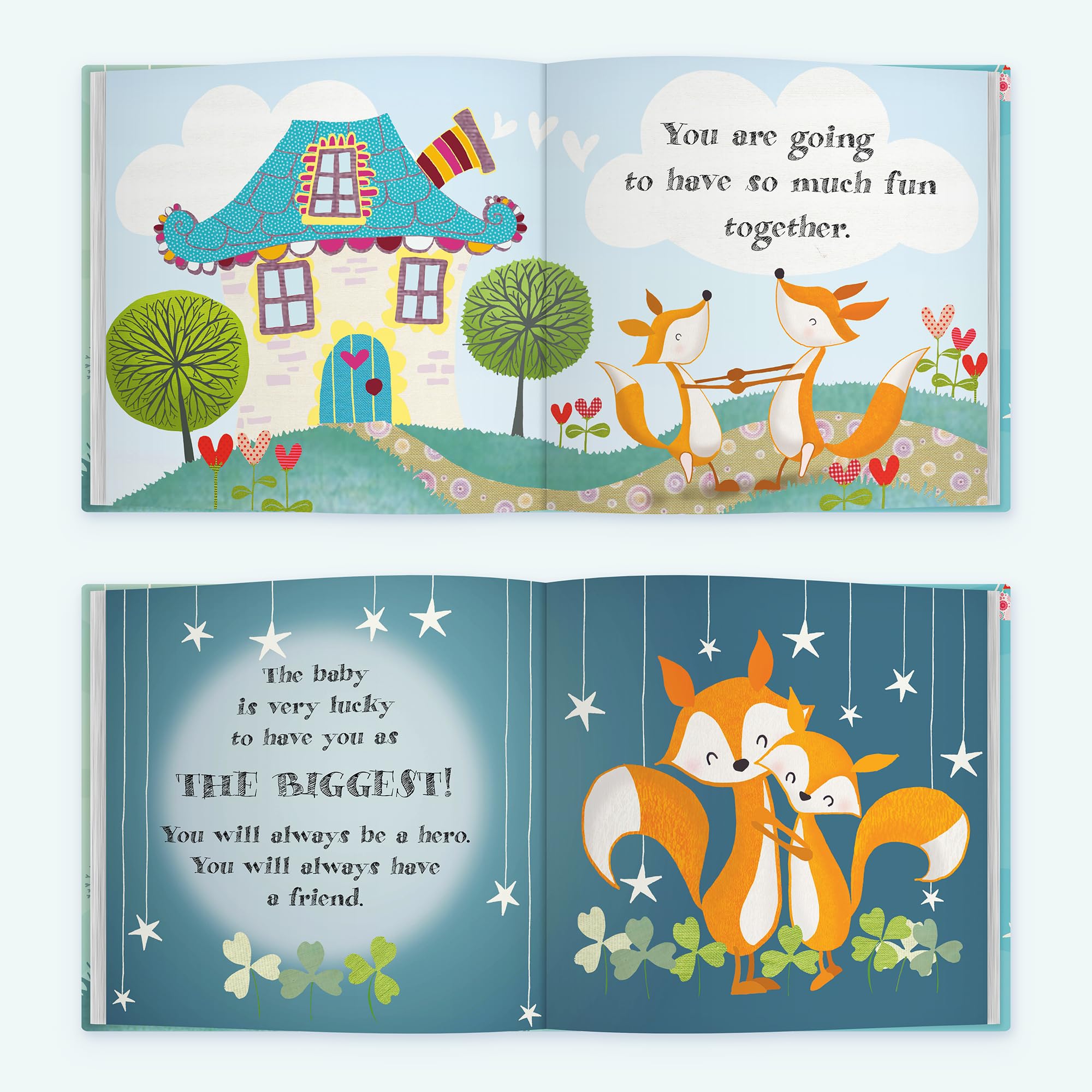 FROM YOU TO ME You're the Biggest Keepsake Gift Book for New Siblings | Hardcover Illustrated | Ages 2-5 9