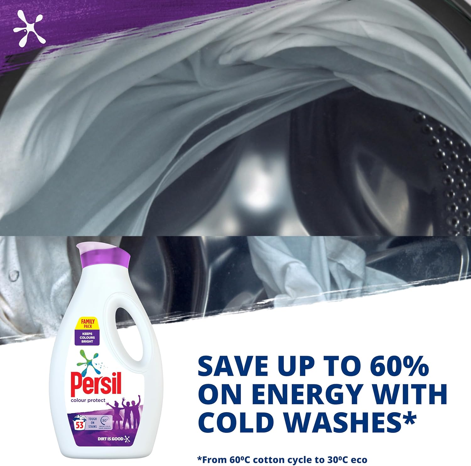 Persil - Colour Laundry Washing Liquid Detergent (1.48 kg) 3