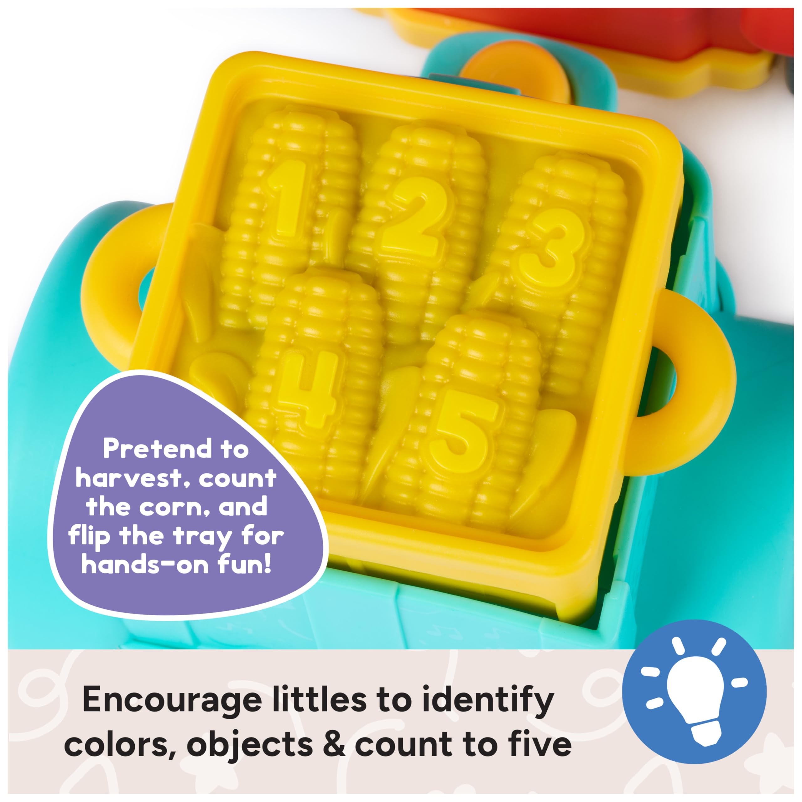 Ms. Rachel Sing & Learn Tractor - Interactive Toy with Sounds & Figure | Ages 1-3 4