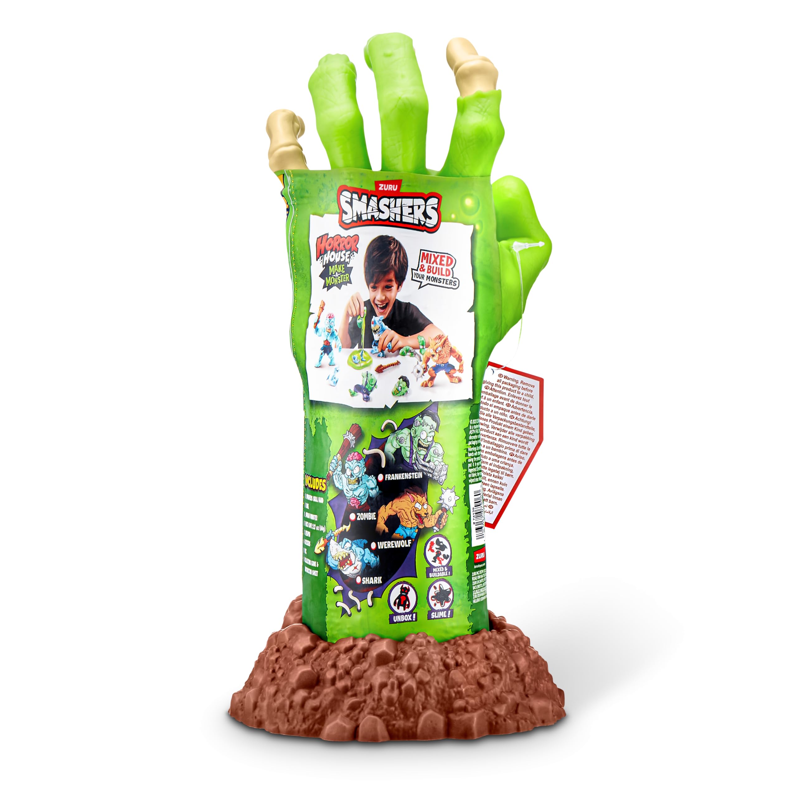 Smashers Horror House Dissect (Frankenstein) by ZURU - Smashable Building Playset for Kids 4