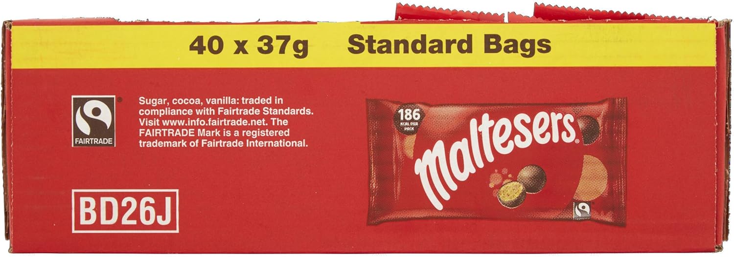 Maltesers Milk Chocolate Honeycomb Balls, 37g x 40 - Perfect Movie Snack 7