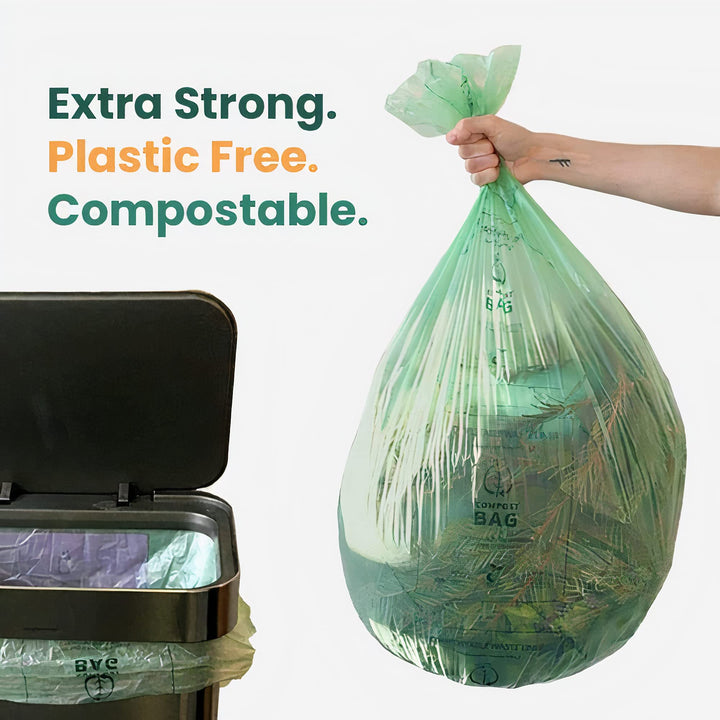 The Compost Bag Company - 50L Compostable Bin Liners 25 Pack