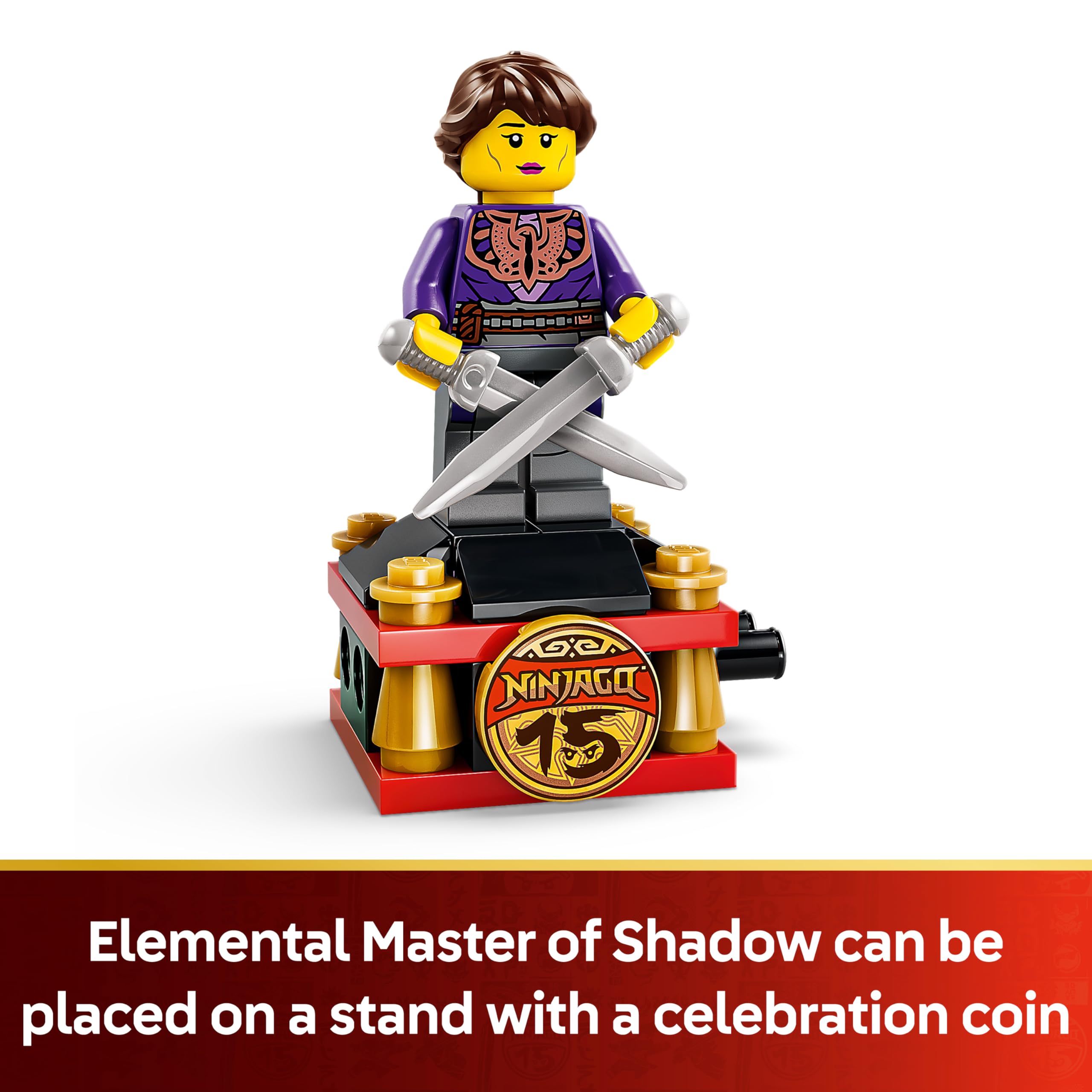 LEGO NINJAGO X-1 Ninja Charger 15th Anniversary Building Set - 14+ Age Range, Multicolor 4