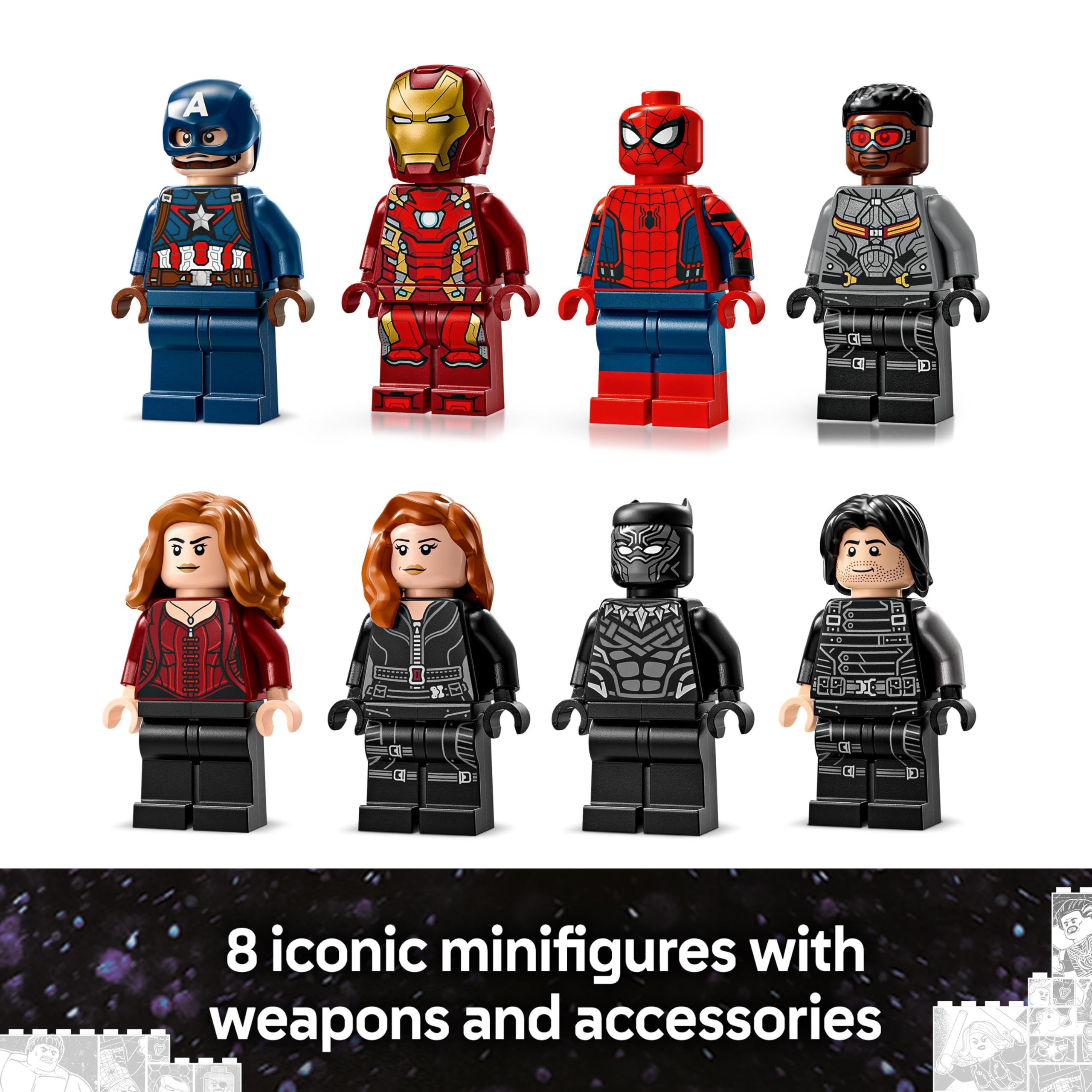 LEGO Marvel Captain America: Civil War Action Battle - Super Heroes Building Playset for Ages 10+ 3