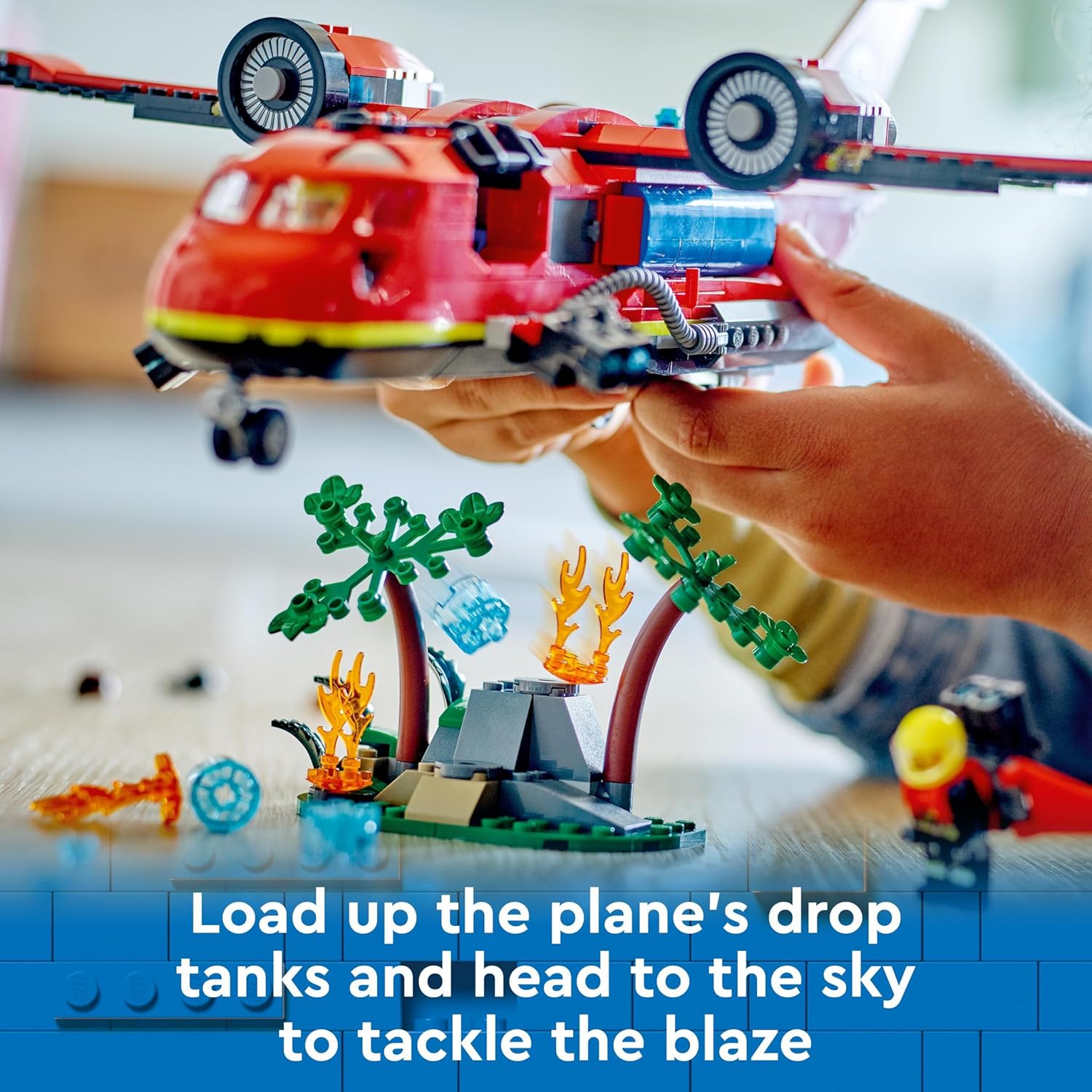 LEGO City Fire Rescue Plane Toy - 478-Piece Building Set for Ages 6 and Up 4