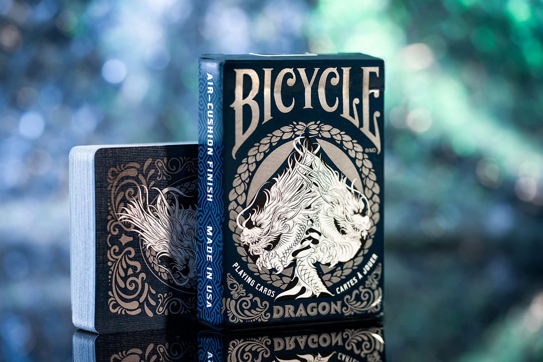 Bicycle Dragon Playing Cards - 1 Deck, Air Cushion Finish, Professional Grade, FSC-Certified, Made in USA