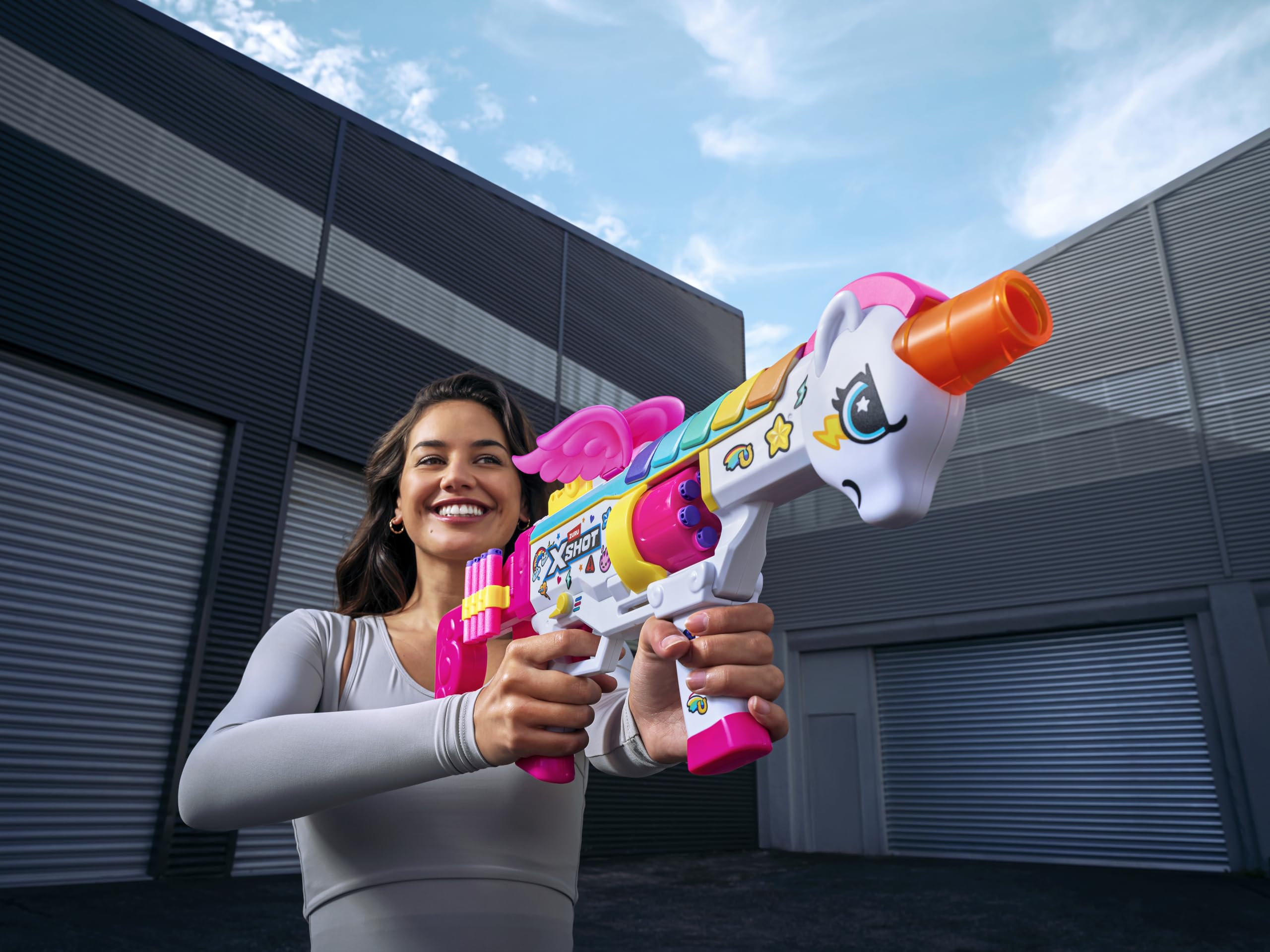 XSHOT Big Rizz Blastercorn 24 Air Pocket Technology Darts - Rizz Master 3