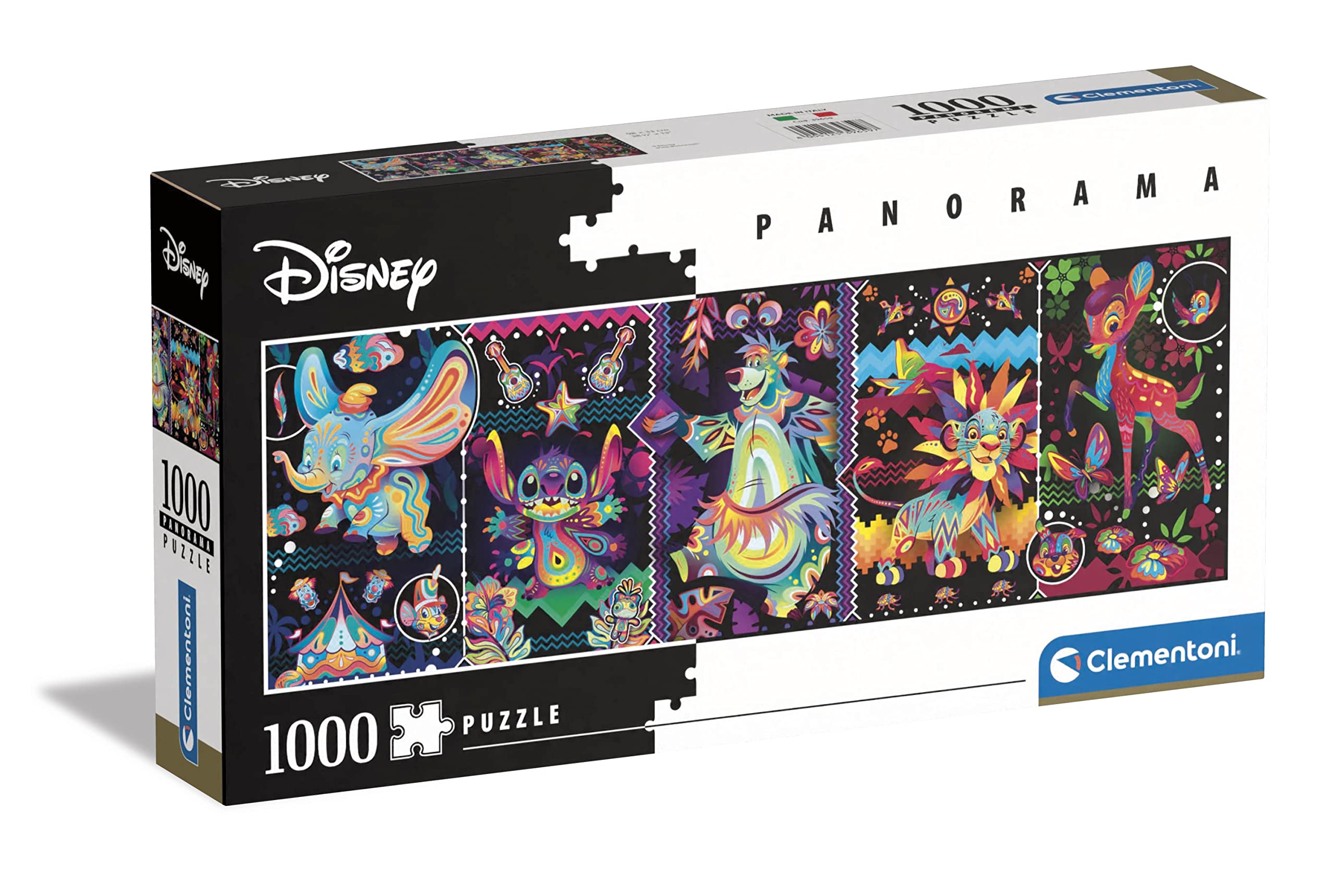 Clementoni Classics Disney Joys Panorama 1000-Piece Jigsaw Puzzle 1