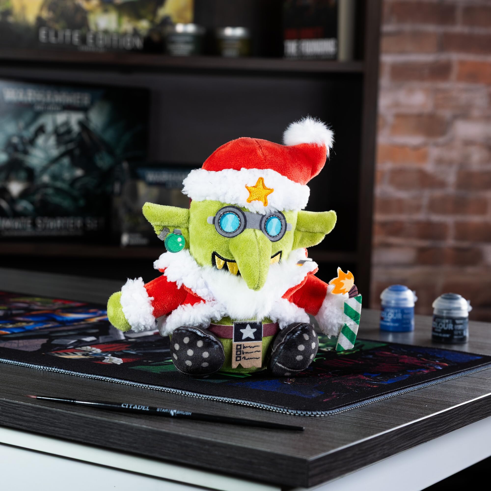 TOMY Warhammer Da Red Gobbo Plush Collectible Soft Toy 13