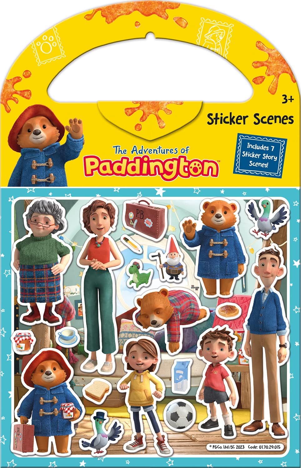 Paper Projects The Adventures of Paddington - Sticker Scene Activity Set 1