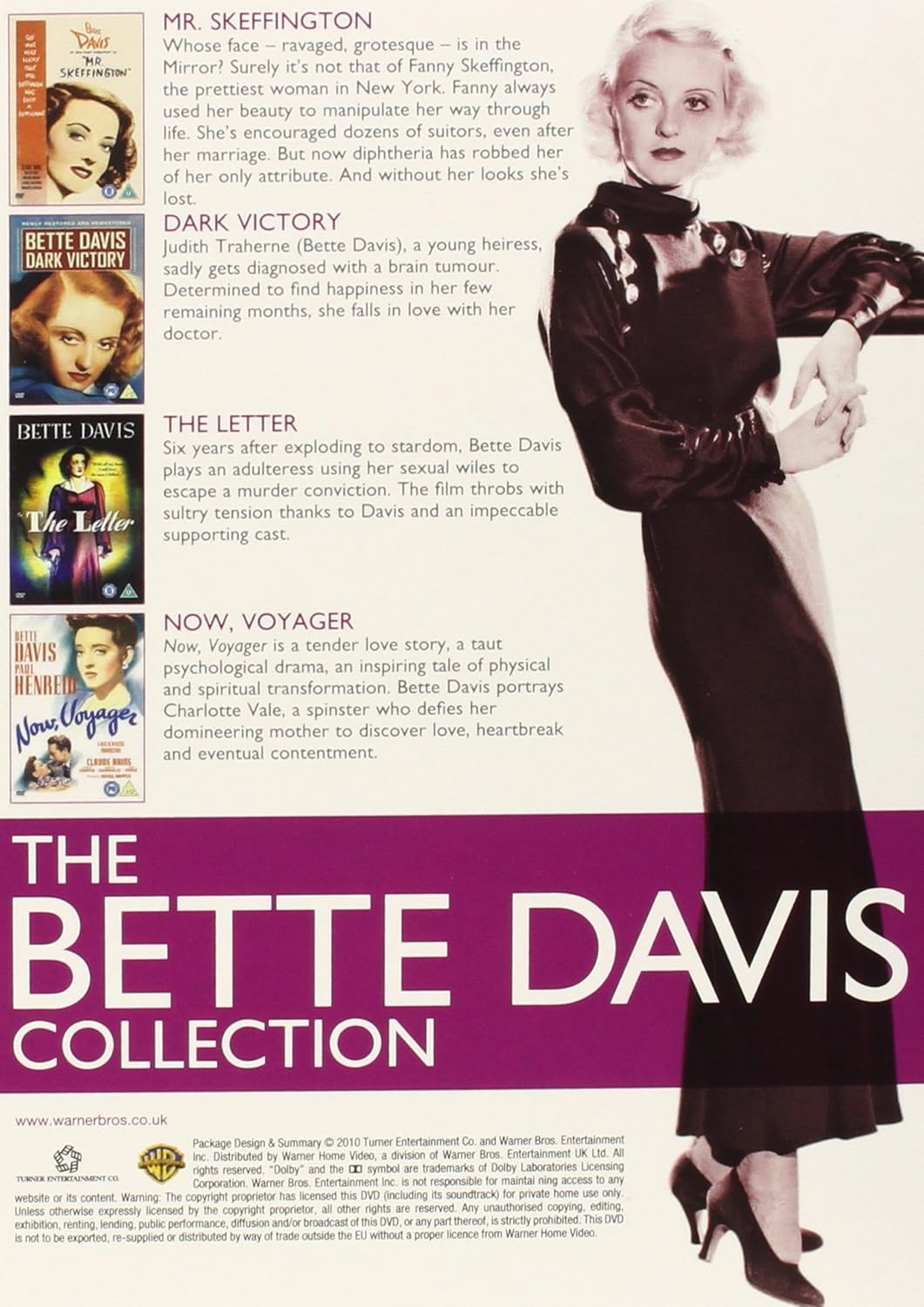 The Bette Davis Collection (1940s) - DVD Theatrical Cut (Region 2)