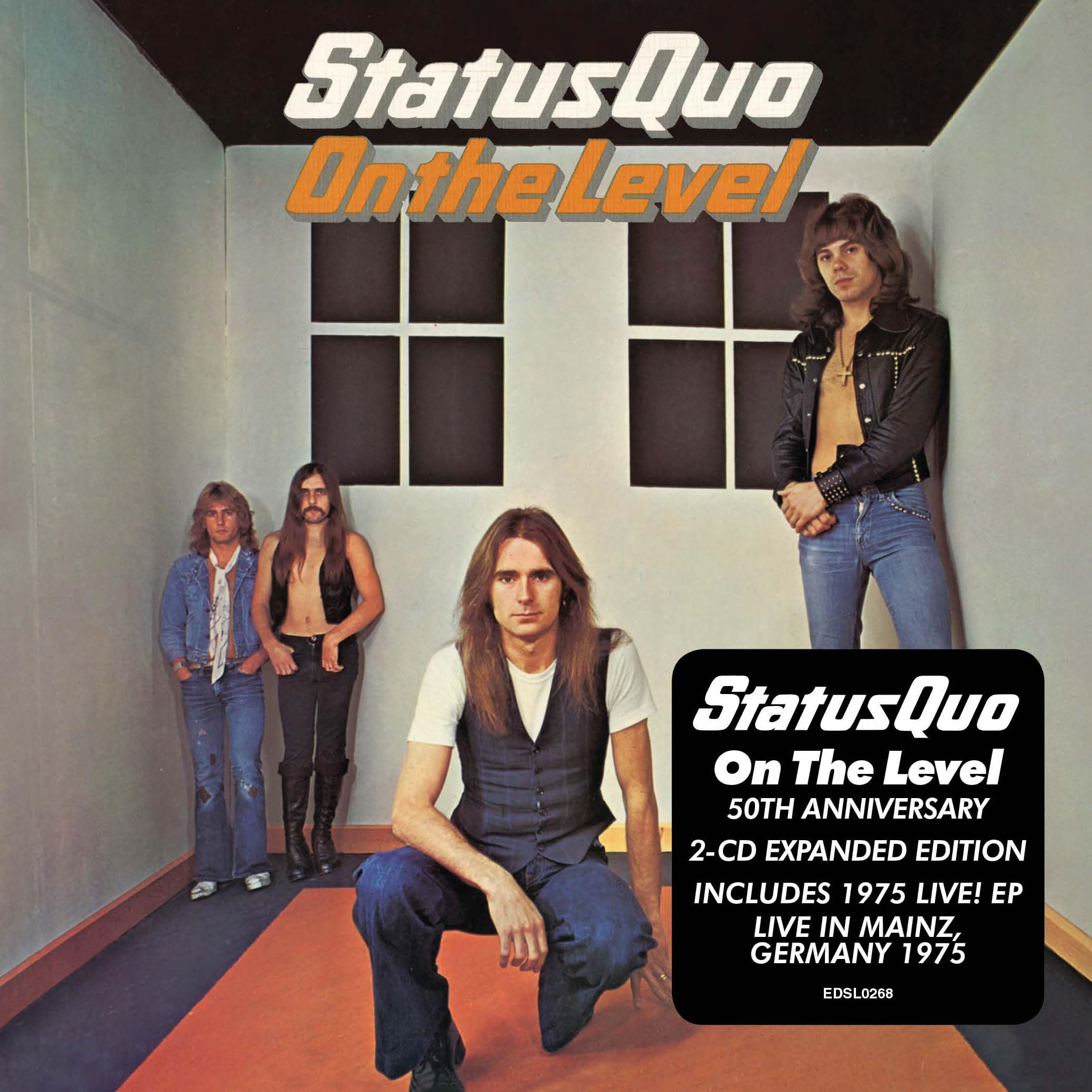 Status Quo - On The Level 50th Anniversary Deluxe Gatefold Audio CD 1