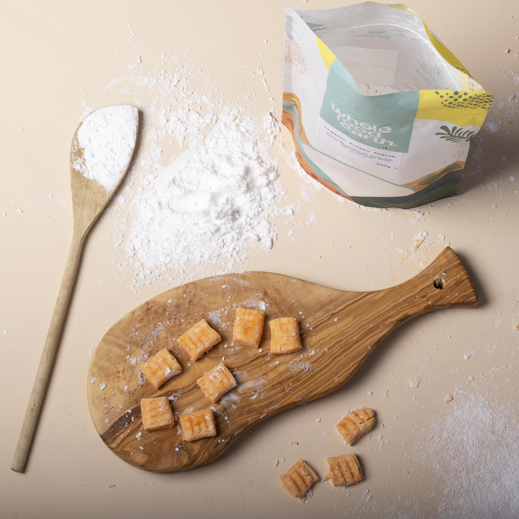 Wholefood Earth Organic Potato Starch - 1kg | Natural Thickener & Stabiliser | GMO Free 4