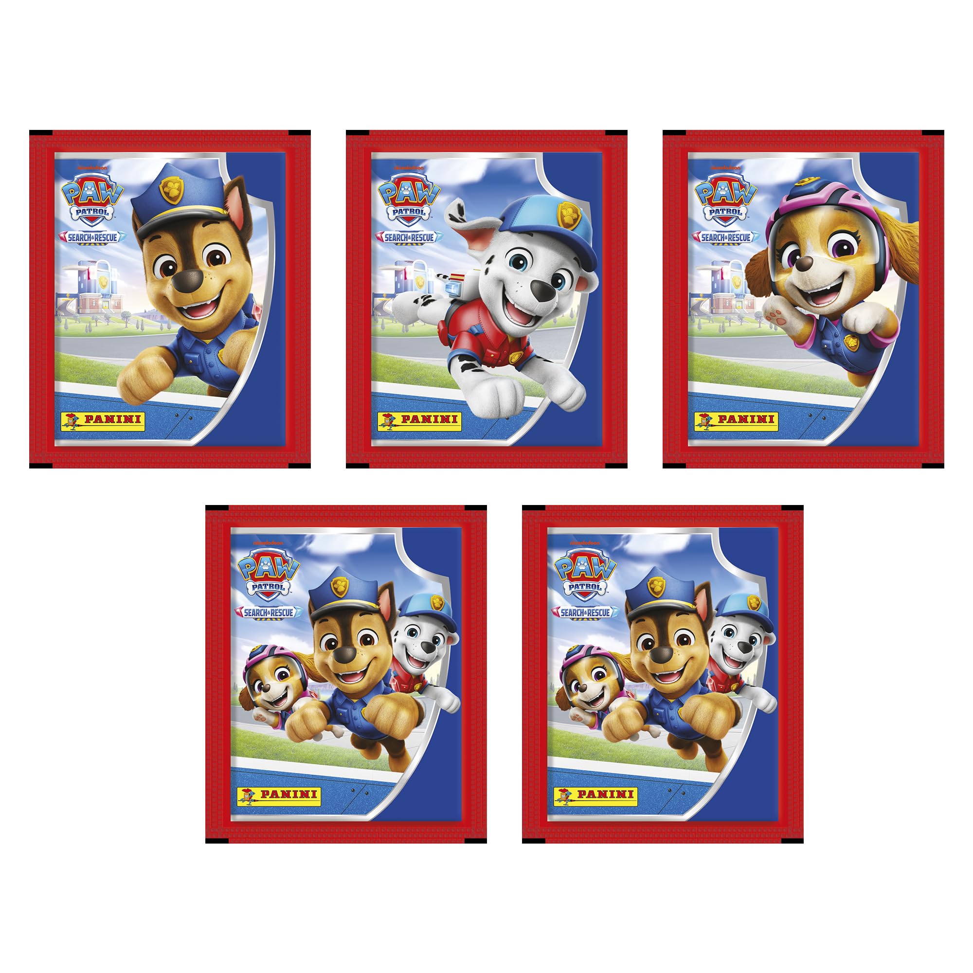 Panini Paw Patrol Search and Rescue Sticker Collection Starter Pack - 184 Stickers to Collect