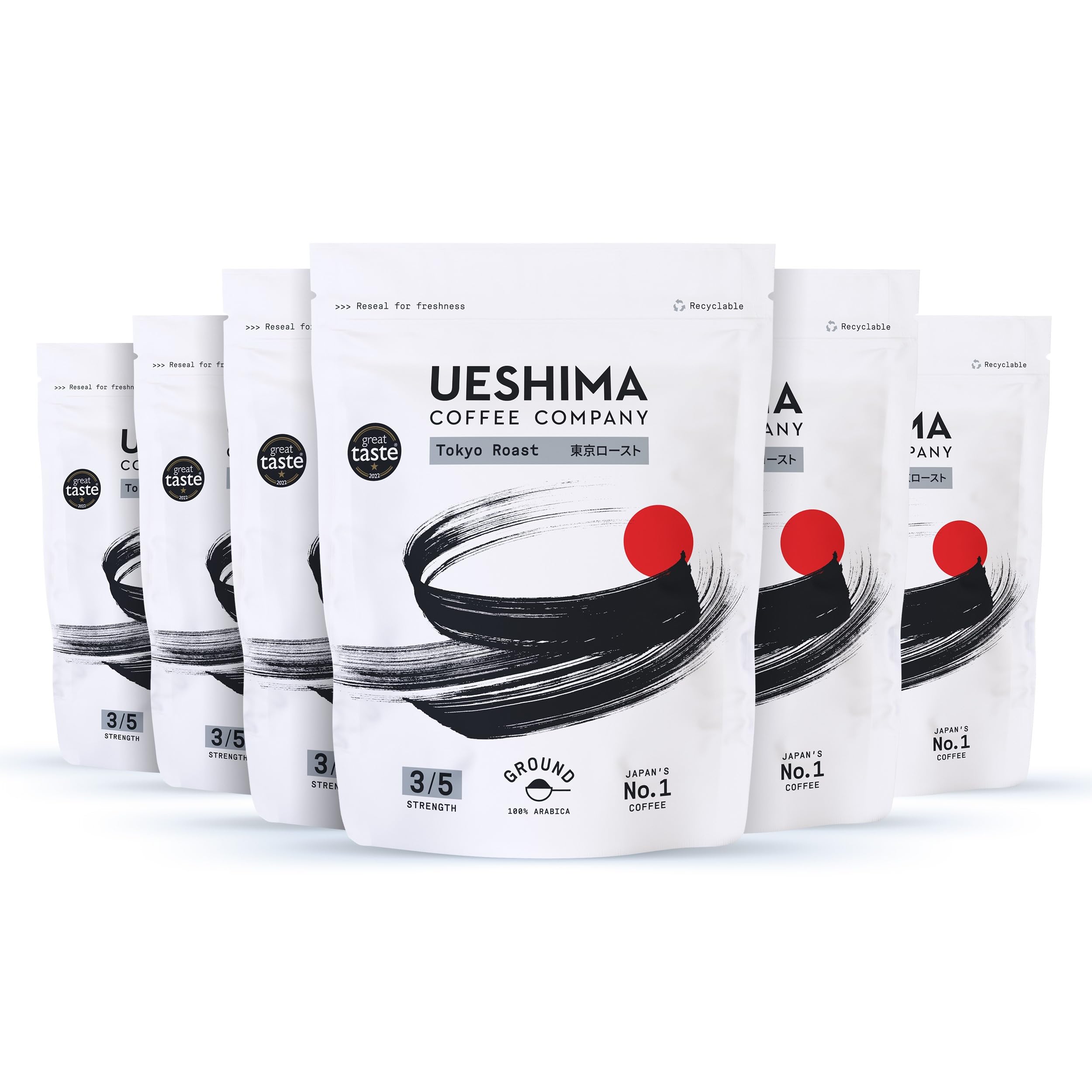 Ueshima Coffee Company - Tokyo Roast Ground Coffee 250g (Pack of 6) 1