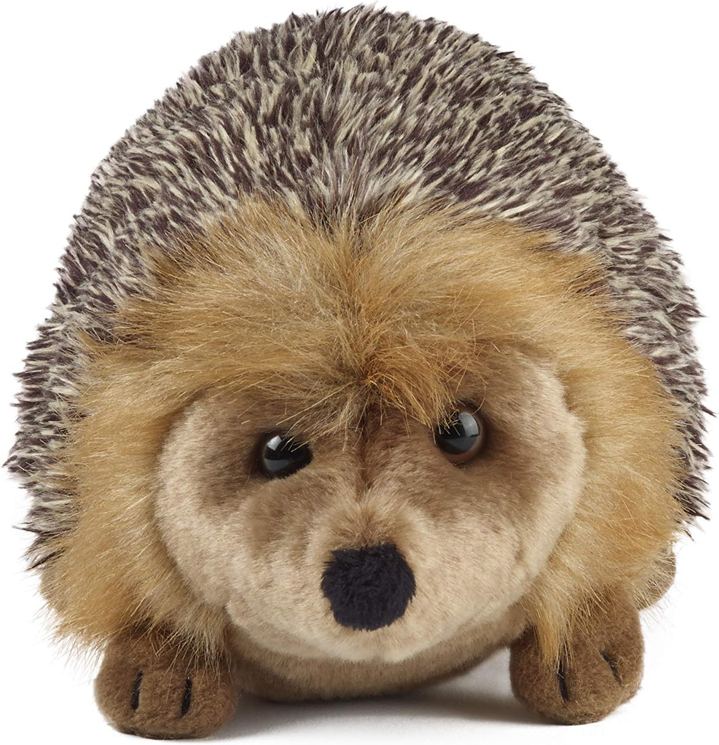 Living Nature Large Hedgehog Soft Toy - Realistic Plush with Educational Fact Tag 1