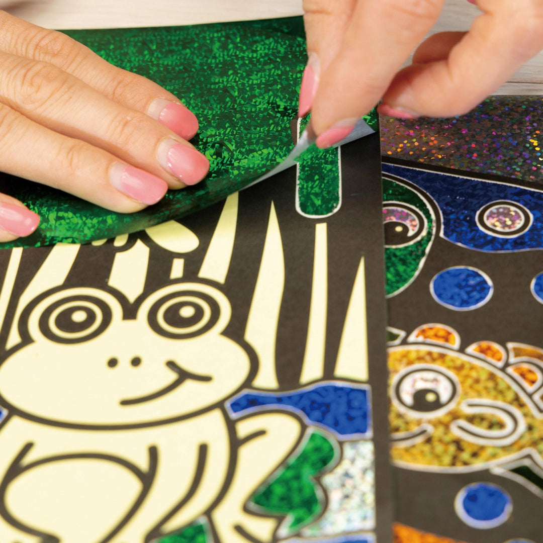 Galt Fab Foil Art Kit - Sparkly Craft Activity for Kids Ages 6+