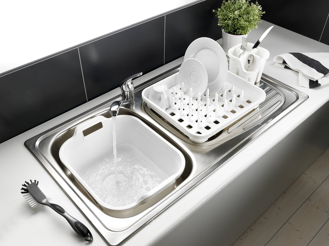 Addis - Rectangular Washing Up Bowl with Handles