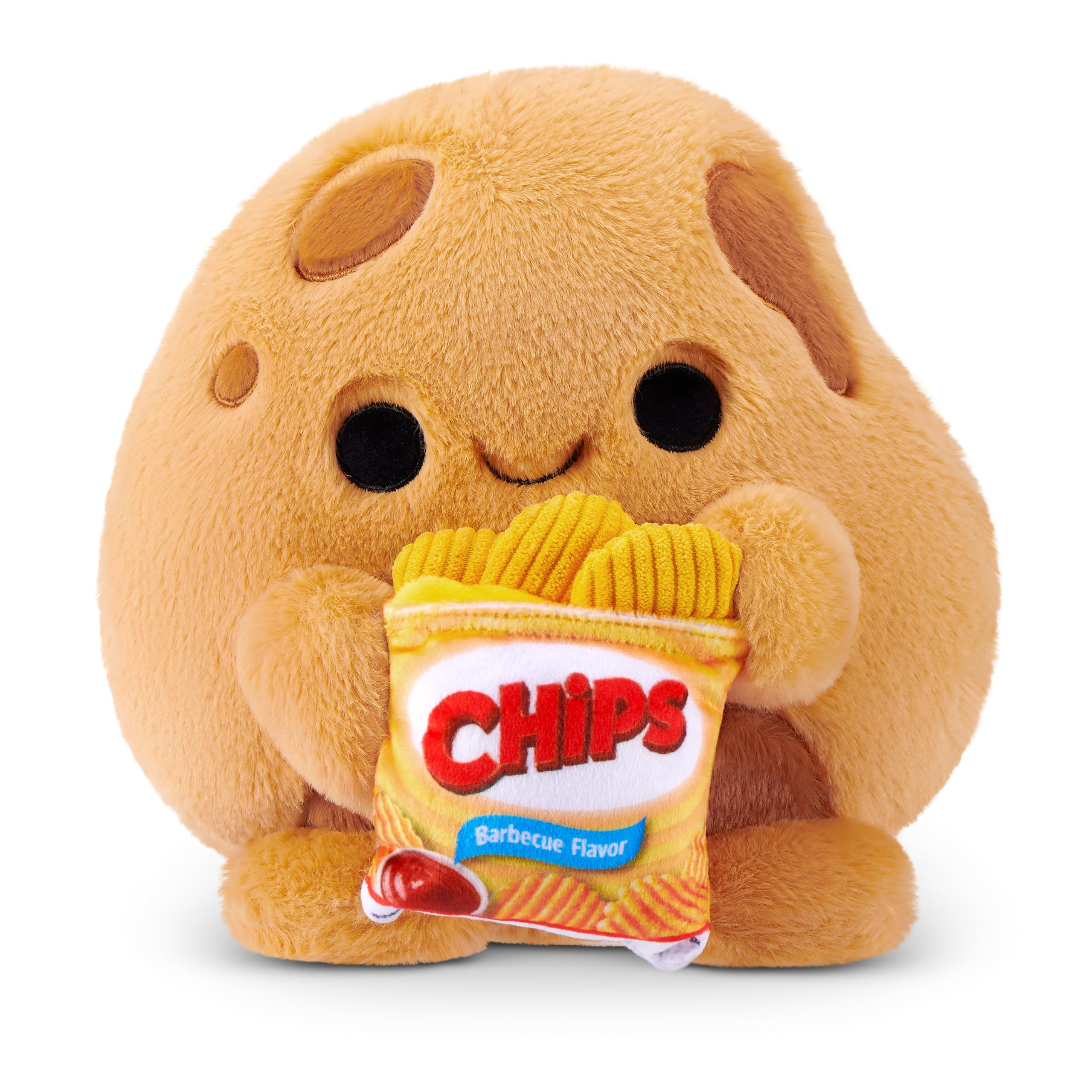 Snackles Core Series 2 8-inch Plush Toy (Potato with Chips) by ZURU