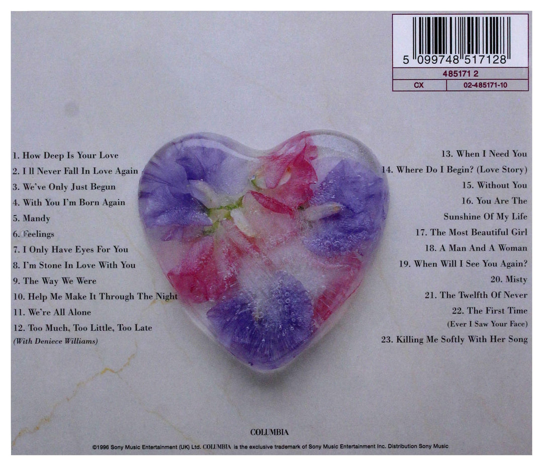 Johnny Mathis - Love Songs Audio CD