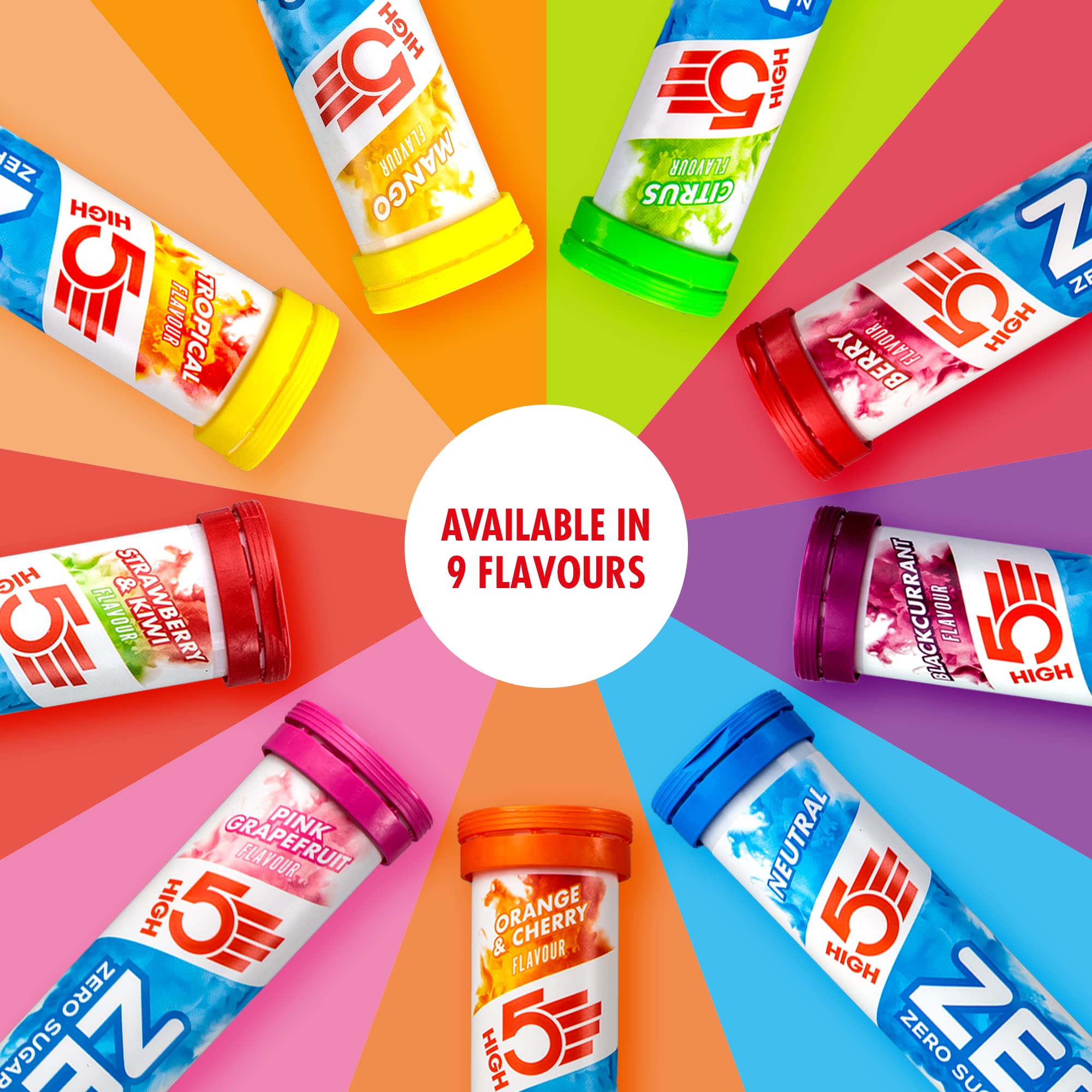 HIGH5 ZERO Electrolyte Tablet - Sugar-Free Hydration with Vitamin C | Mango | 20 Count 5