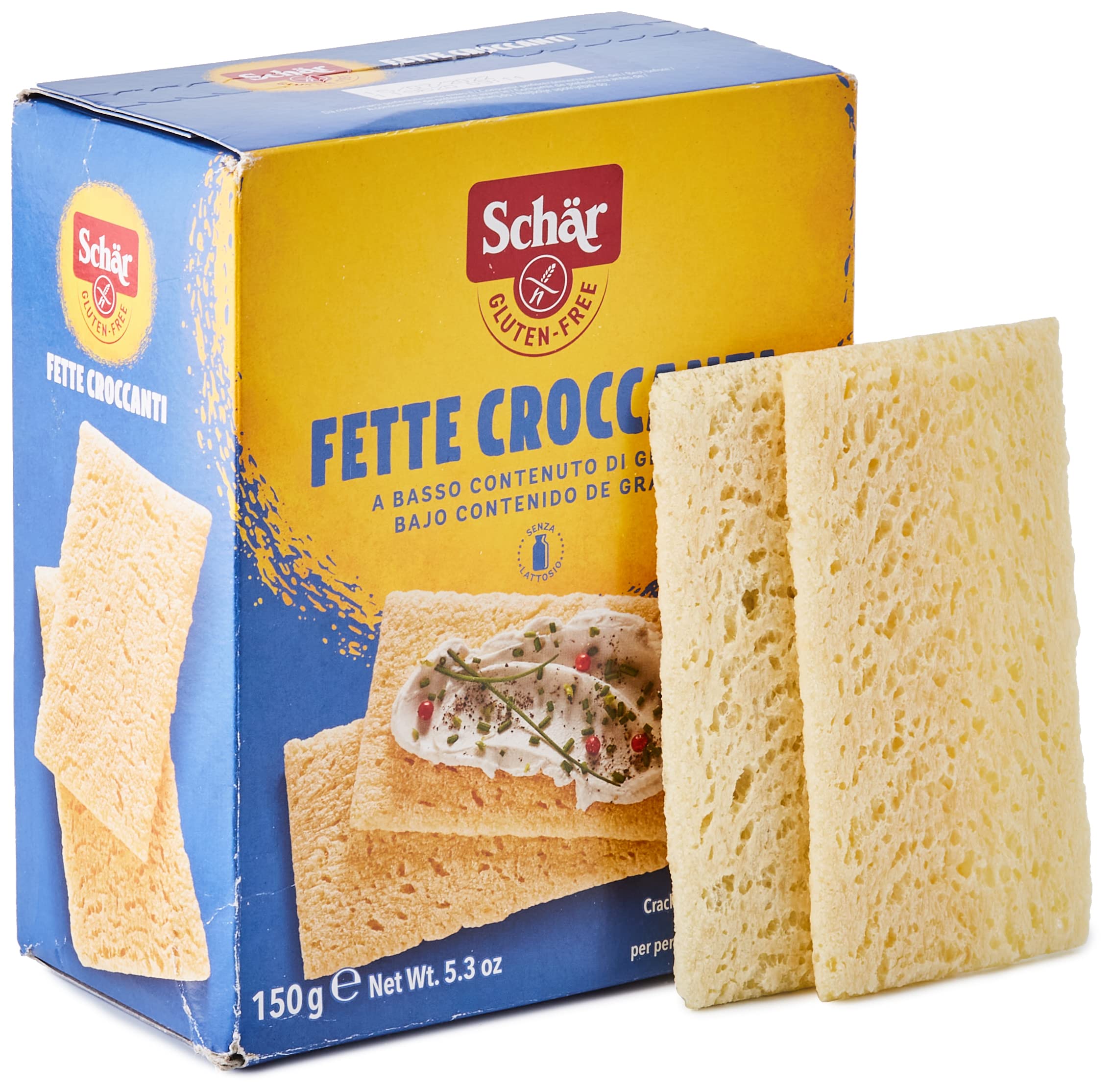 Schär Gluten Free Crispbread - Under 30 Calories | 150g Pack 1
