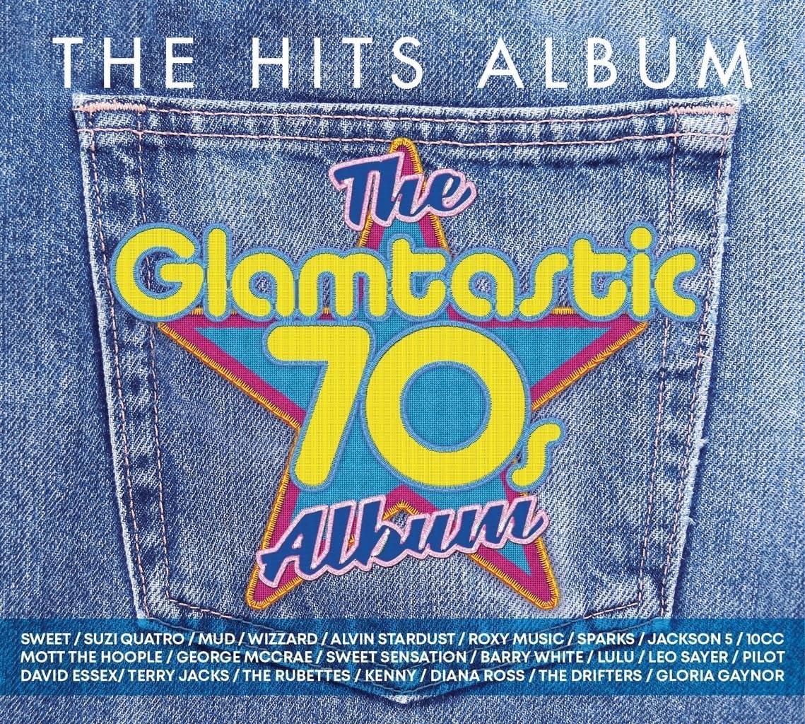Das Hits-Album: Glamtastic 70s – 3-Disc-Compilation-CD