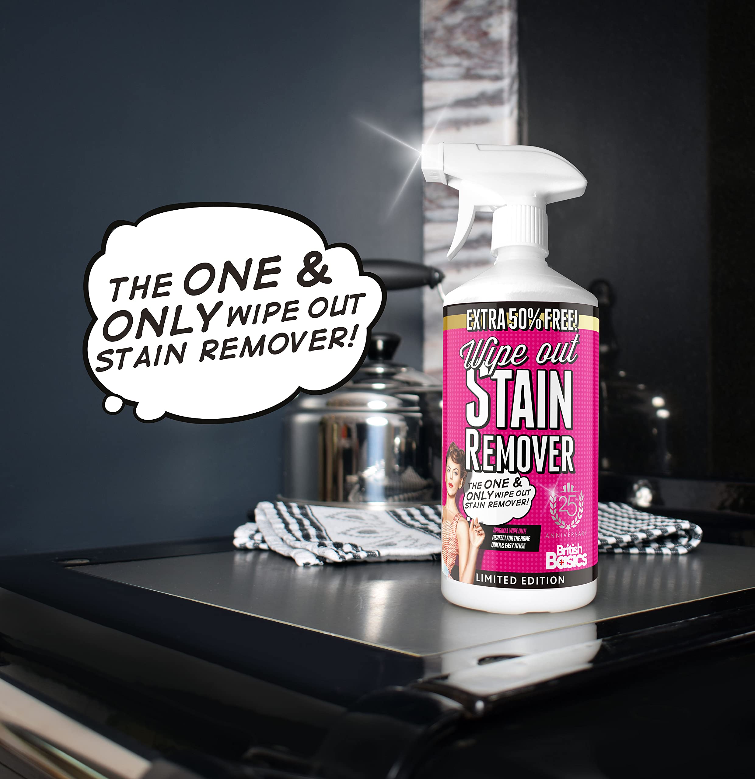 Wipeout Stain Remover Spray - Multi-Purpose, Professional Strength | 750 ml 2