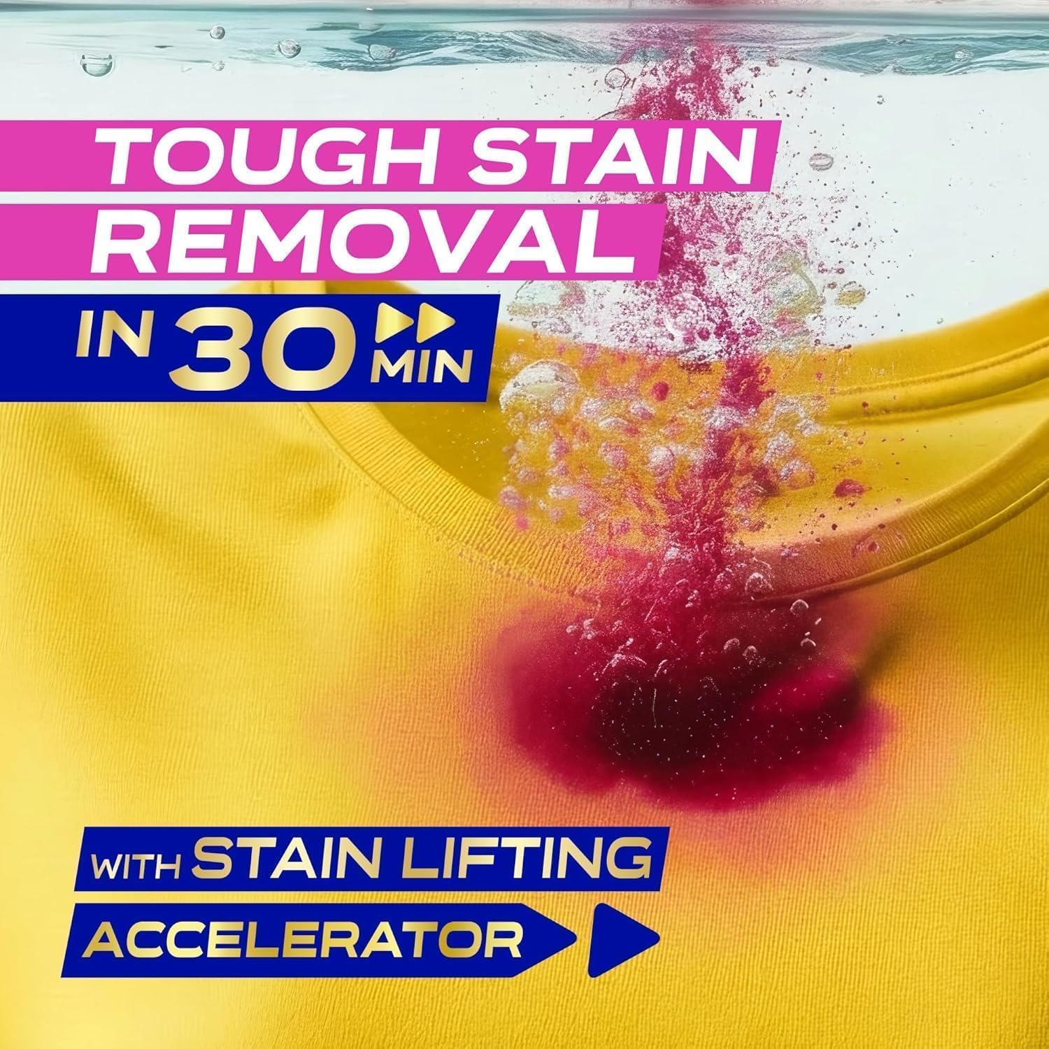 Vanish Turbo Stain Remover Powder - Boosted Oxi Action for Quick Wash | 850g 6