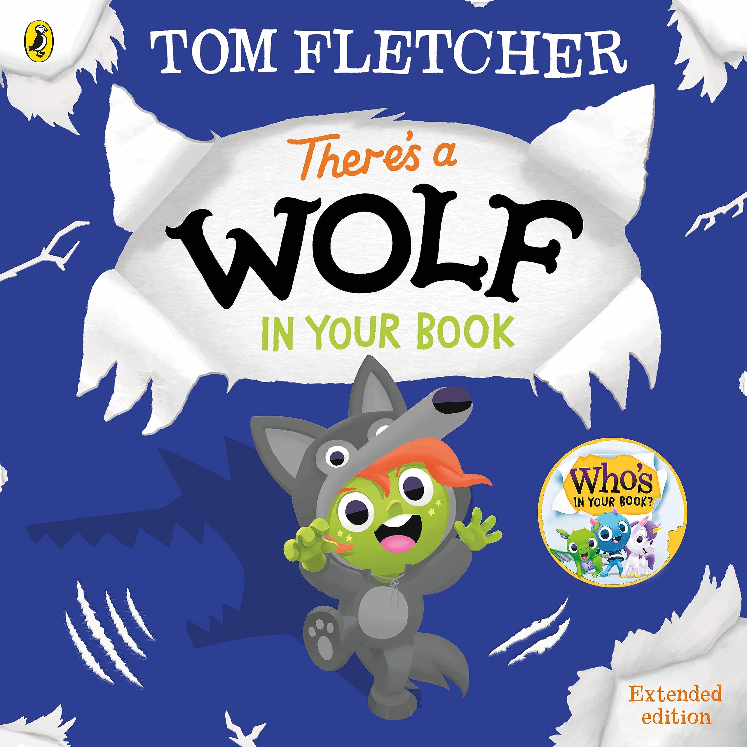 Puffin There's a Wolf in Your Book - Interactive Fantasy Picture Book for Ages 2-6 1